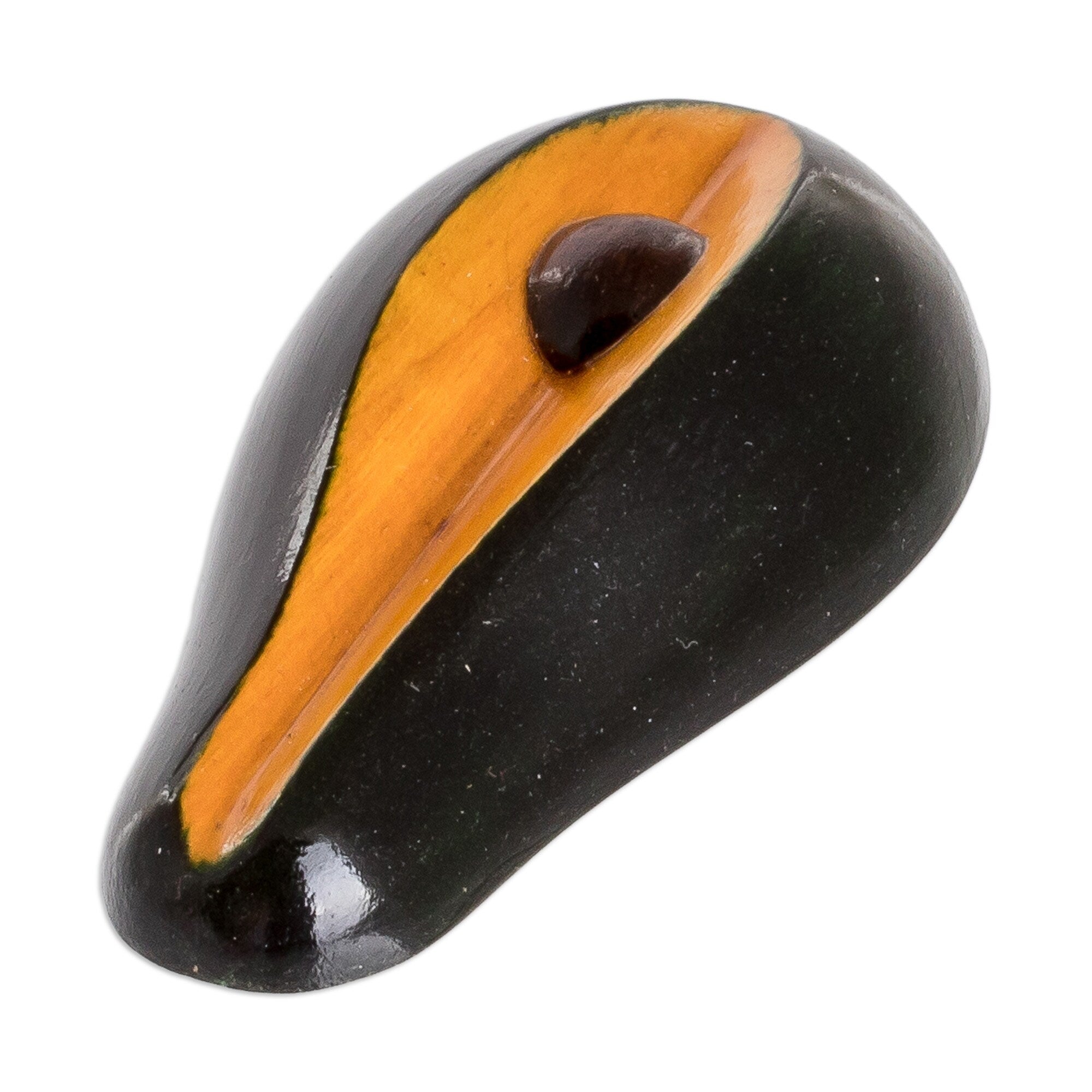 Novica Handmade Natures Avocado Wood Magnet