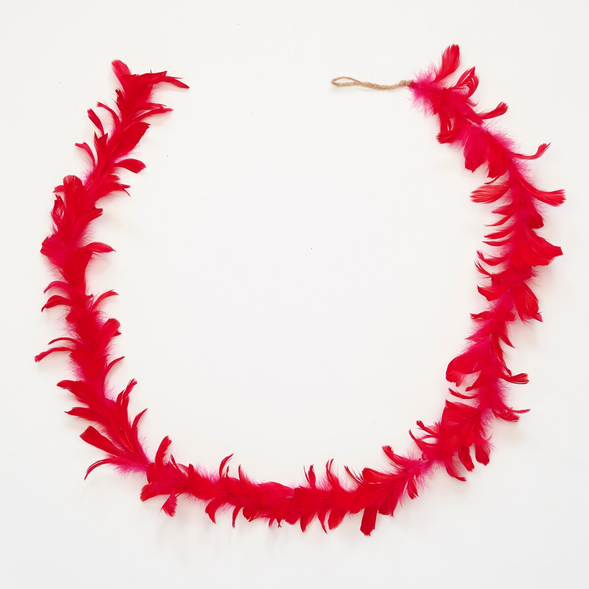 71 Feather Garland, Red - 71