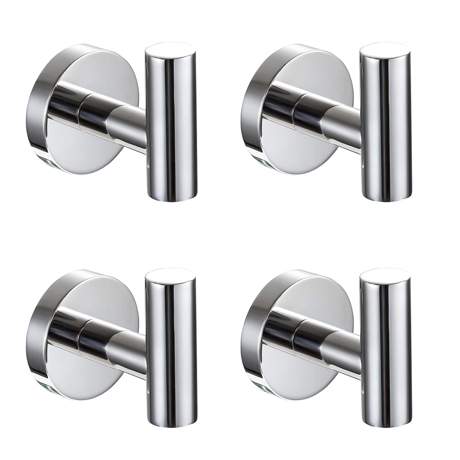 Bathroom Robe Hook Round Towel Hook in 304 Stainless Steel