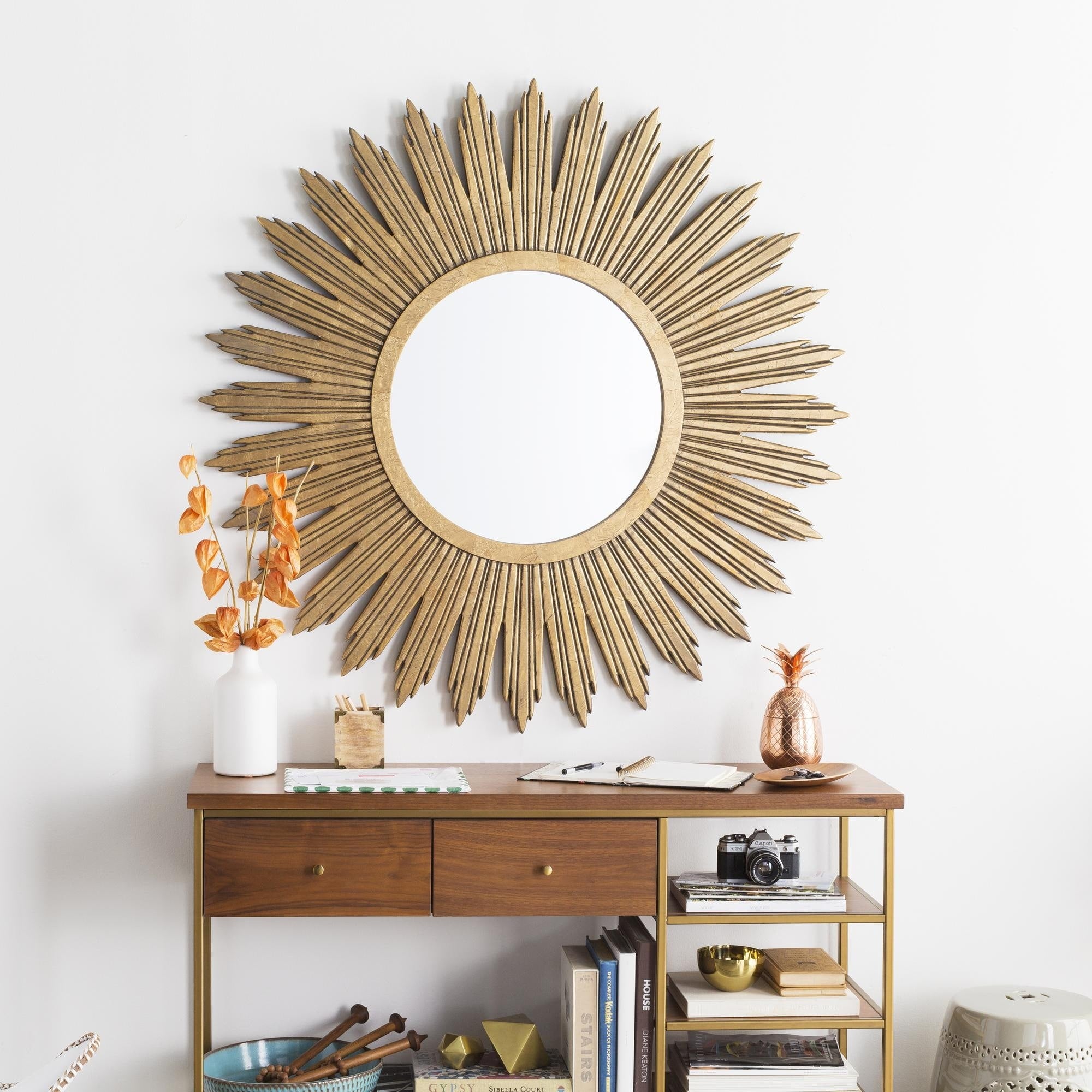 Livabliss Altair Traditional Accent Mirror - 47H x 47W x 2D