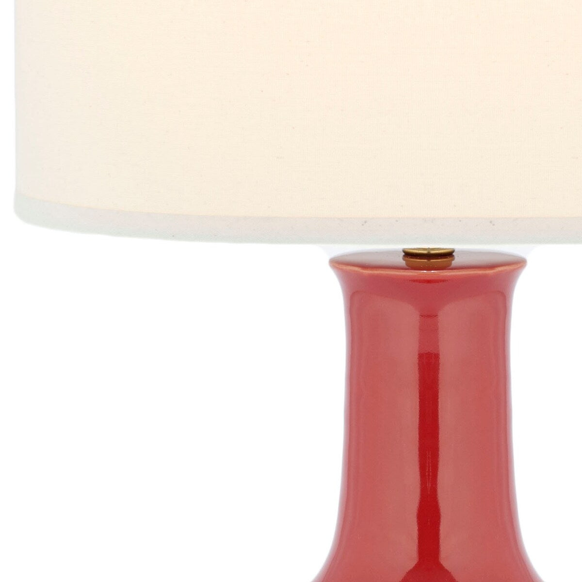 SAFAVIEH Lighting Dionne 28-inch Orange Table Lamp - 15 W x 15 D x 27.5 H - 15Wx15Dx28H