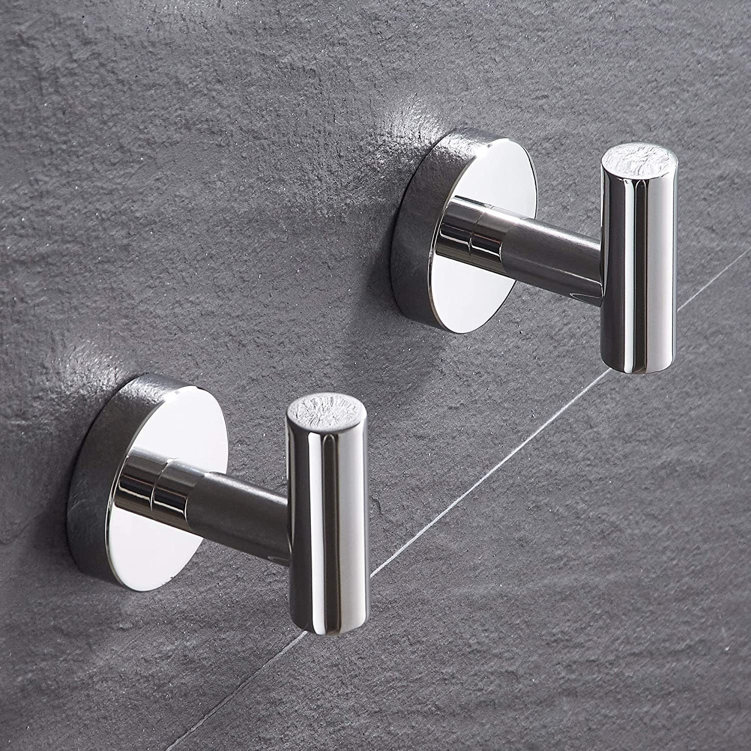 Bathroom Robe Hook Round Towel Hook in 304 Stainless Steel