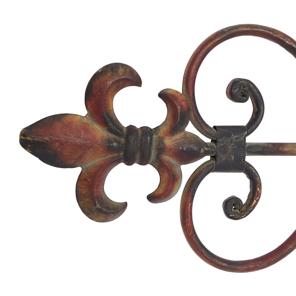 Metal Scroll Home Wall Decor - Brown - Roche River Decor