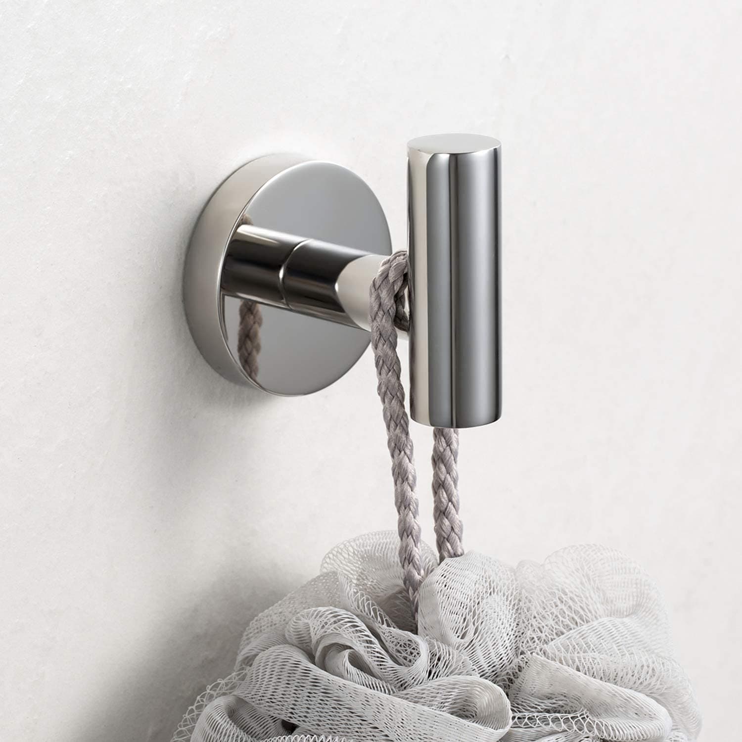 Bathroom Robe Hook Round Towel Hook in 304 Stainless Steel