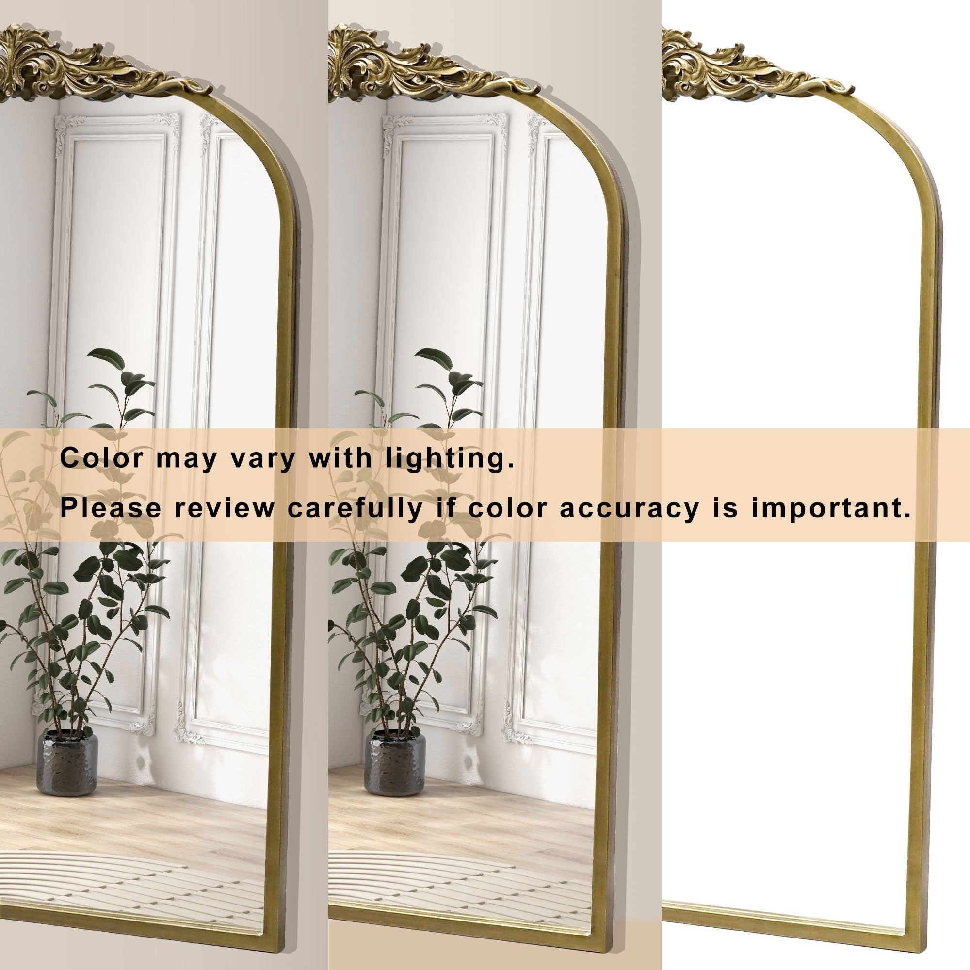 Ornate Vintage Mirror Baroque Gold Mirror