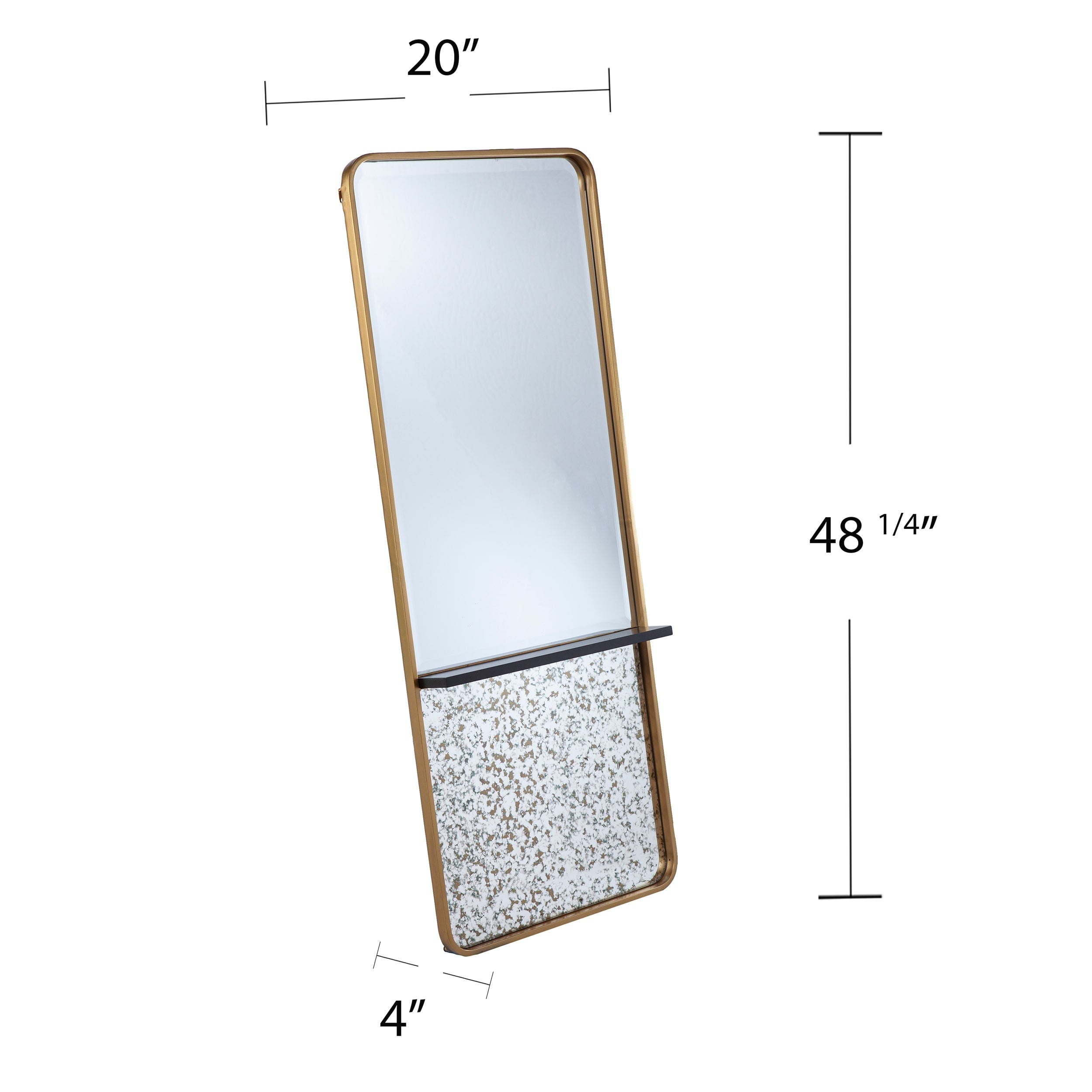 SEI Furniture Robbins Contemporary Wall Mirror