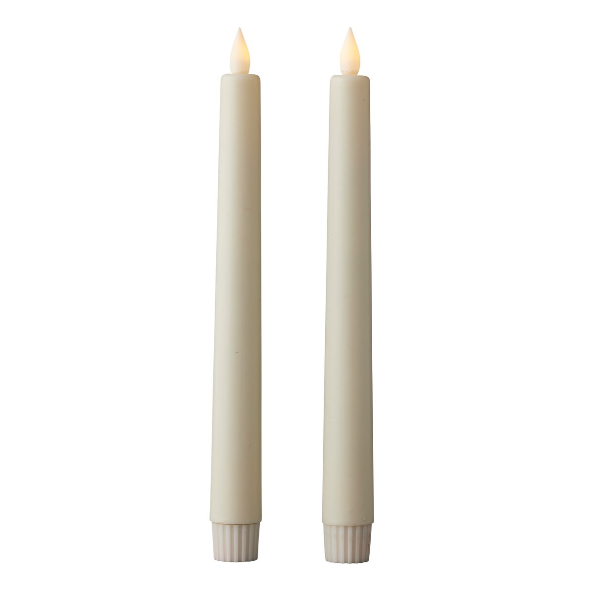 Classic Motion Flameless Taper Candle 1 x 9.75 Ivory