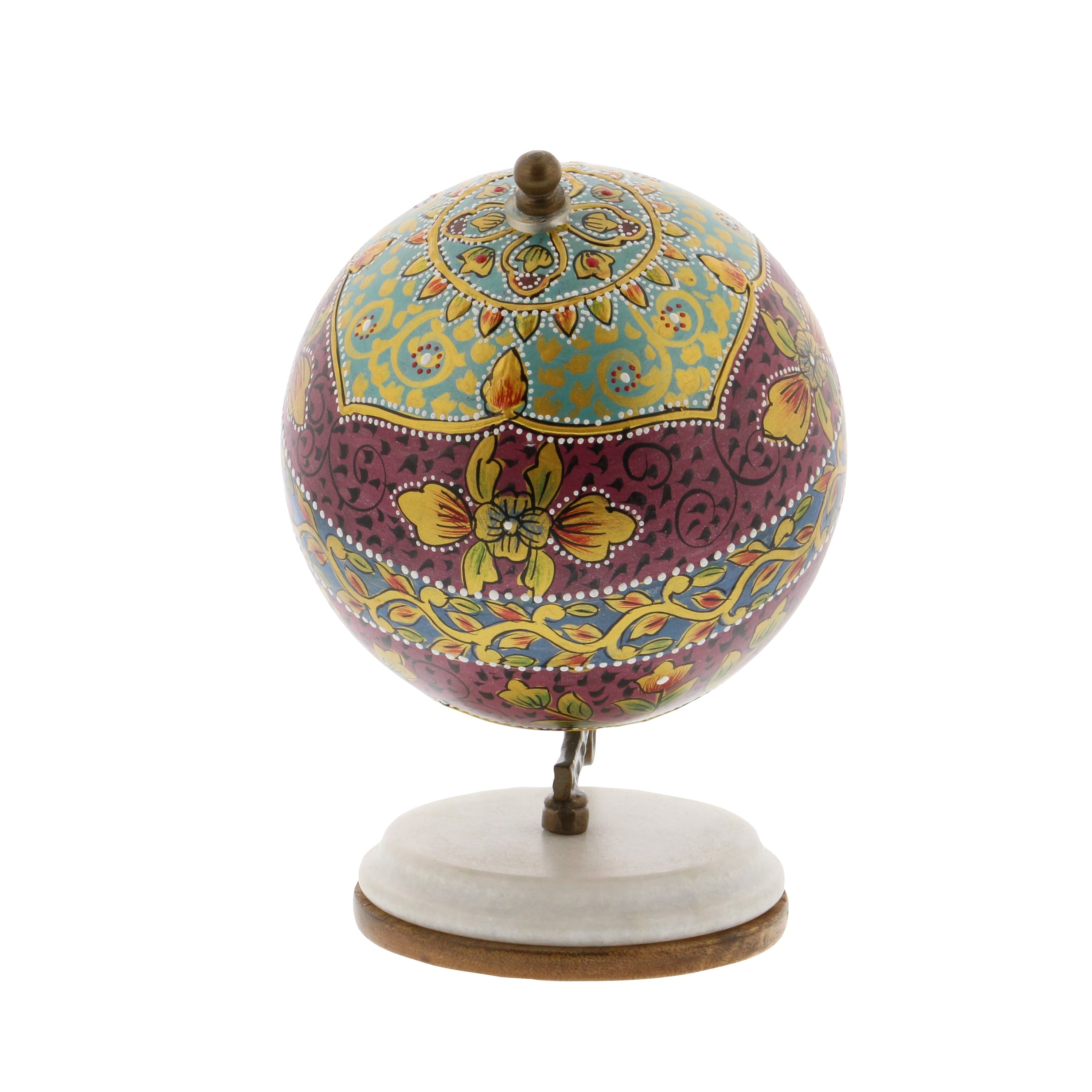 Multi Resin Traditional Globe 7 x 5 x 5