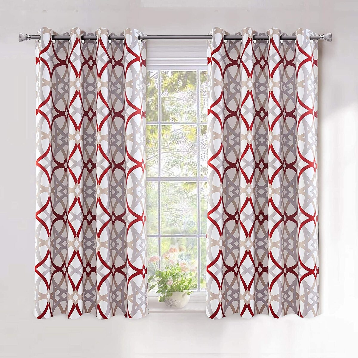 DriftAway Alexander Thermal Blackout Grommet Unlined Window Curtains