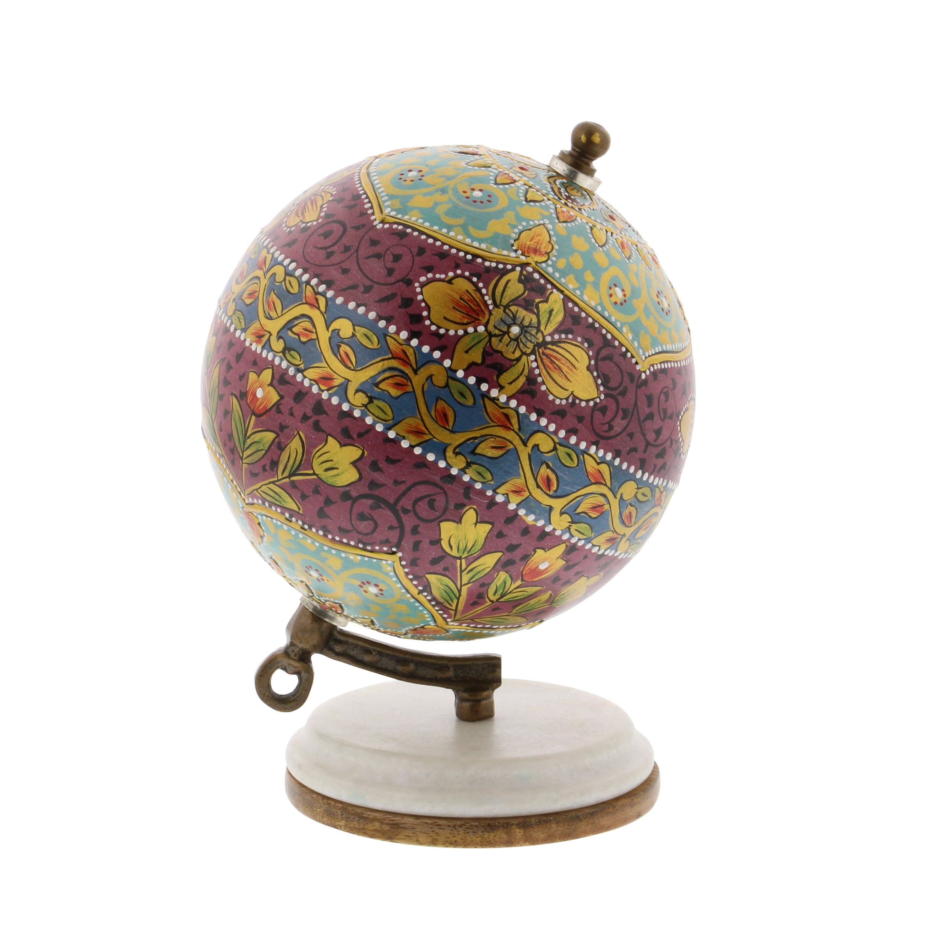 Multi Resin Traditional Globe 7 x 5 x 5