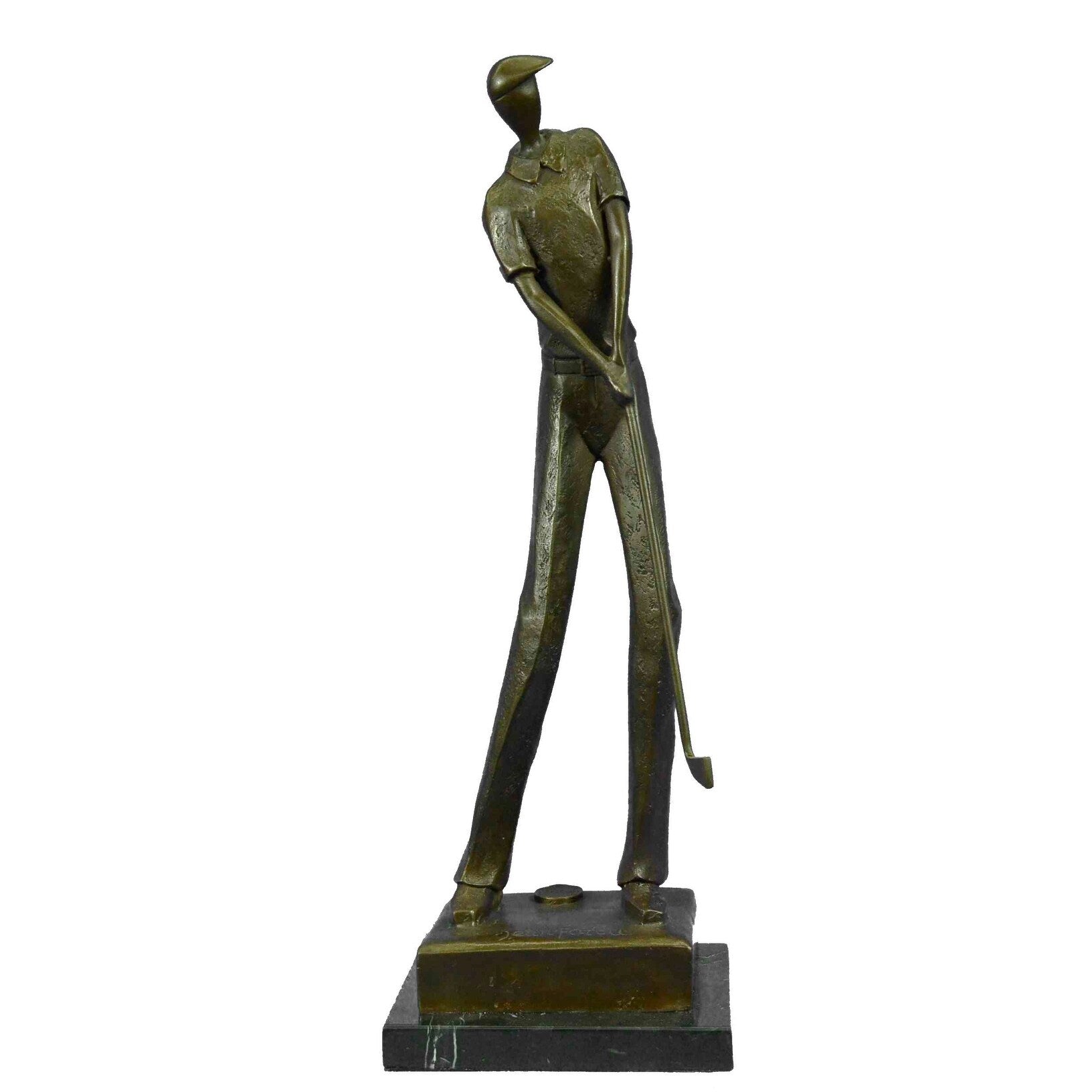 Clearance Sale Tall Golfer Trophy Gift House Decor Golfing Golf Statue