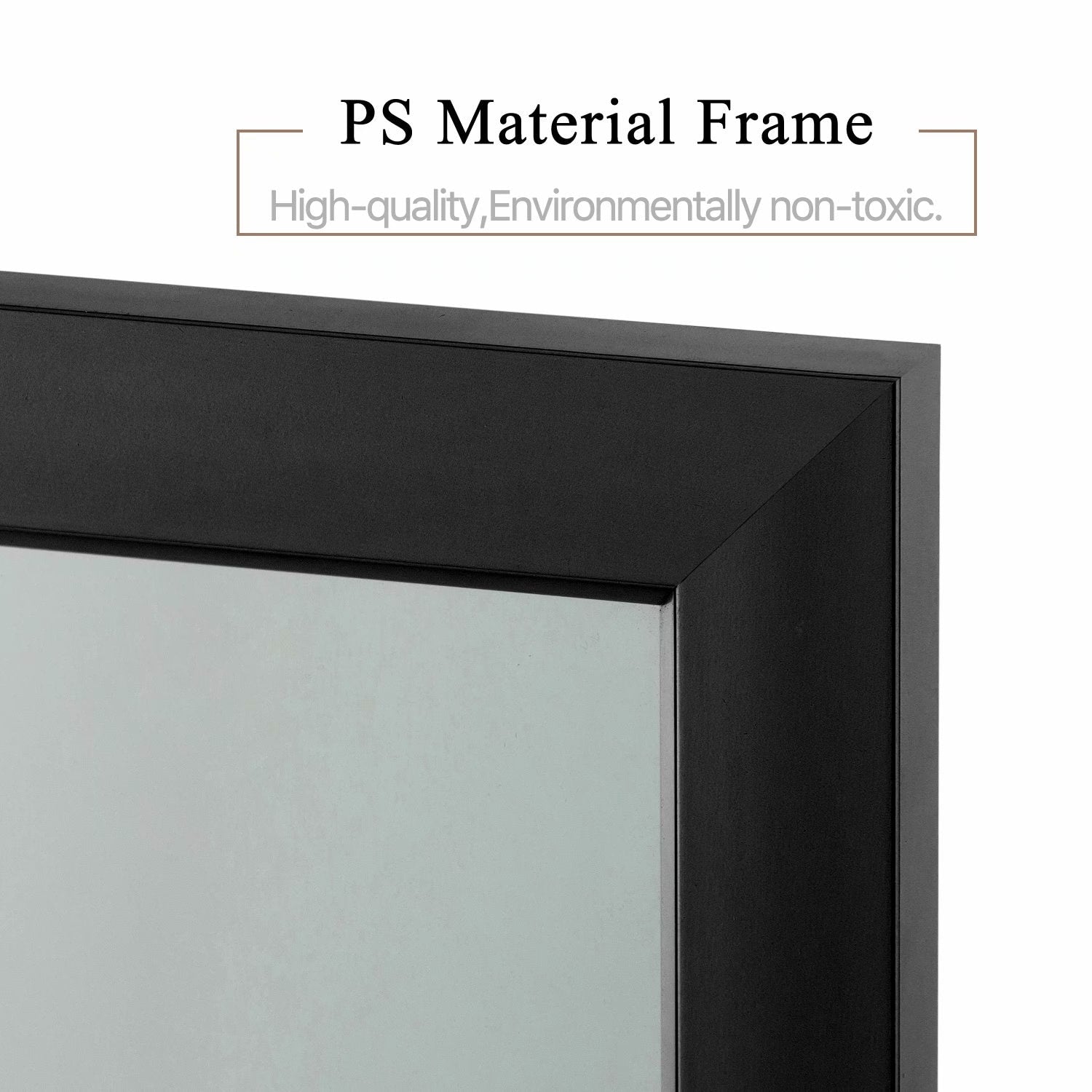 Modern Full-length Rectangular Wall-Mounted Hanging Door Mirror