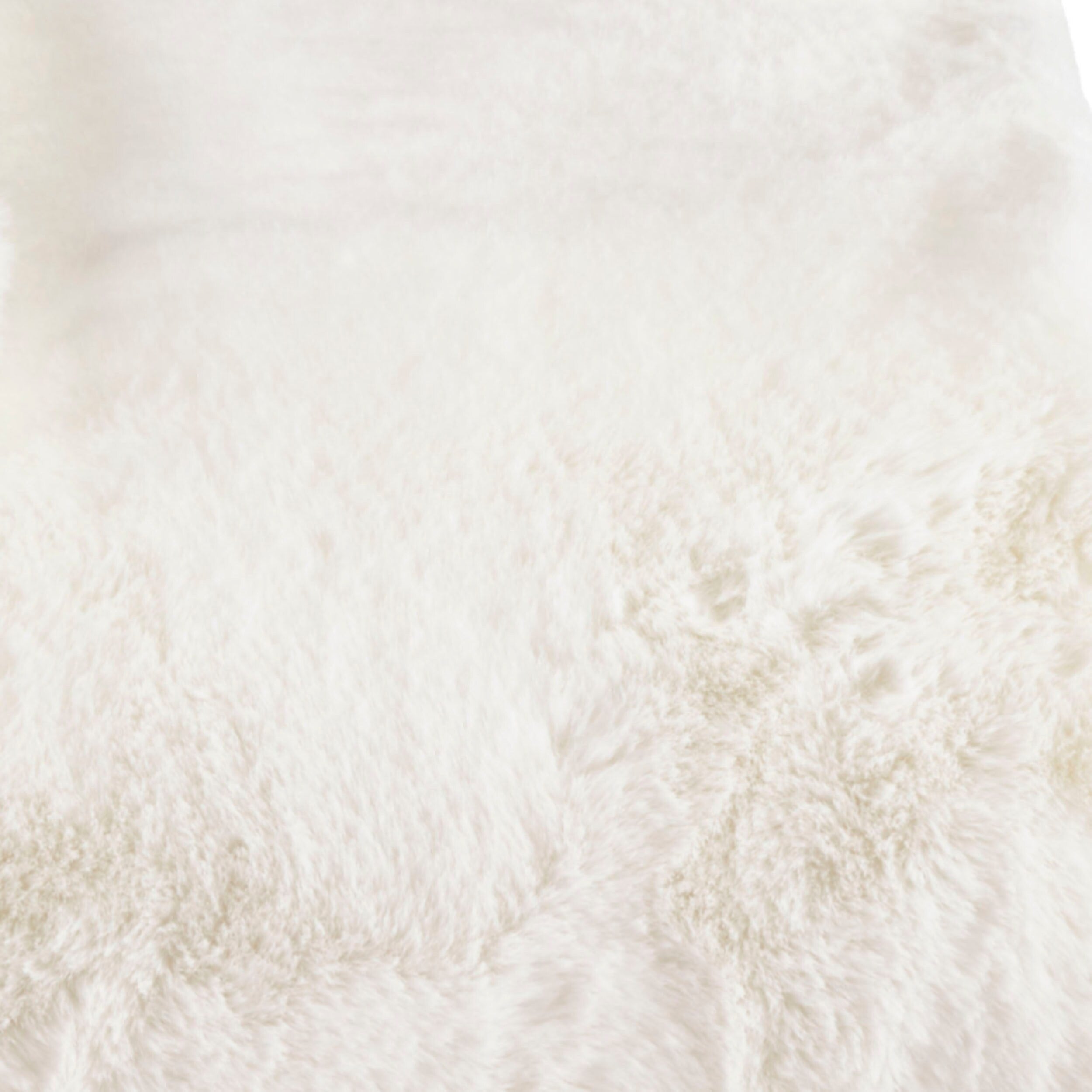 Vera Wang Lapin Faux Fur Throw Blanket