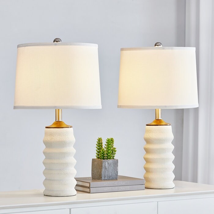 23 Resin USB Table Lamp (Set of 2)