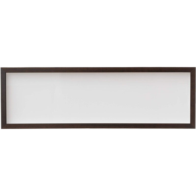 4x12 Brown Walnut Shadow Box Frame | 3/4 of Depth | Includes Hardware