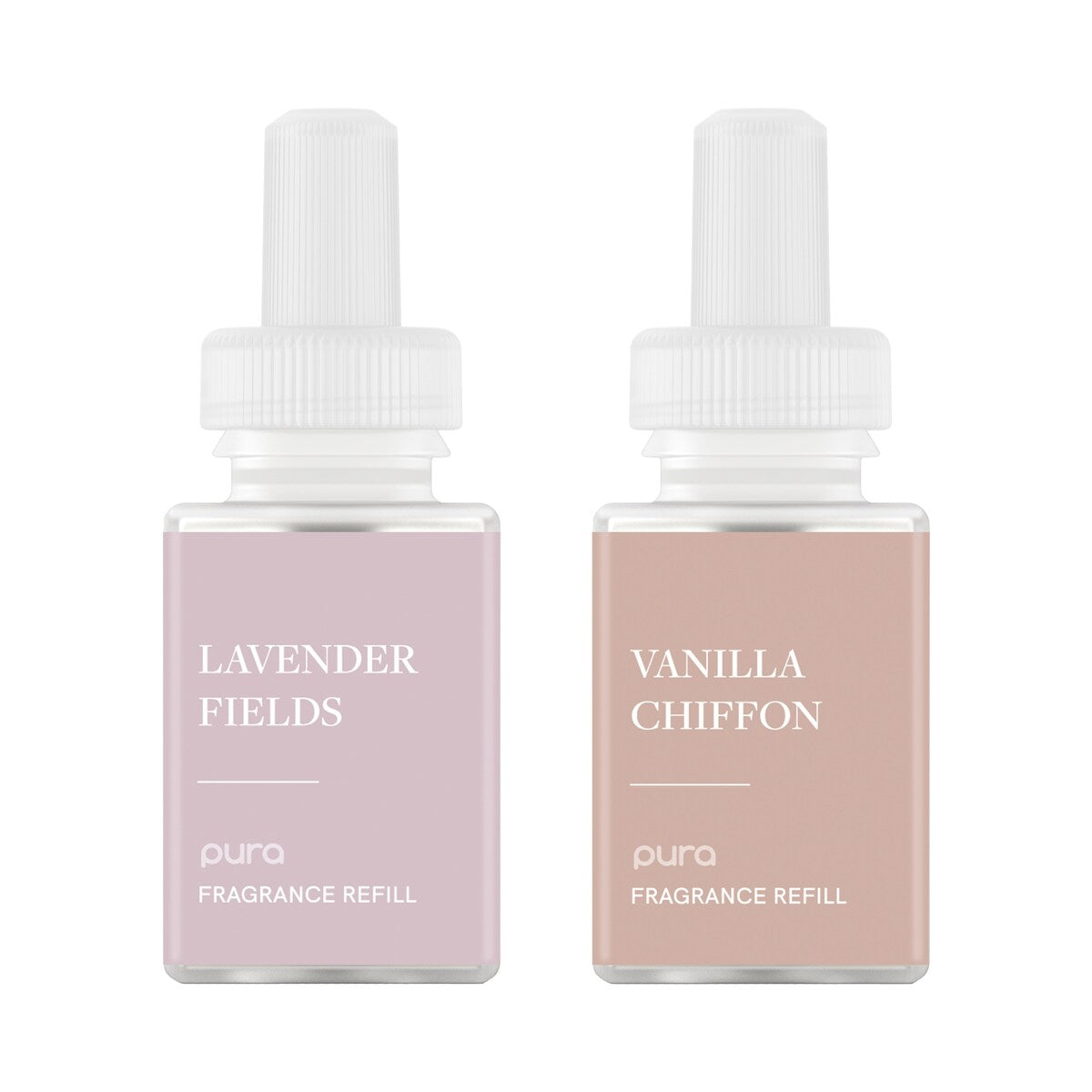 Pura 4 Smart Fragrance Diffuser Starter Set - Lavender Fields and Vanilla Chiffon