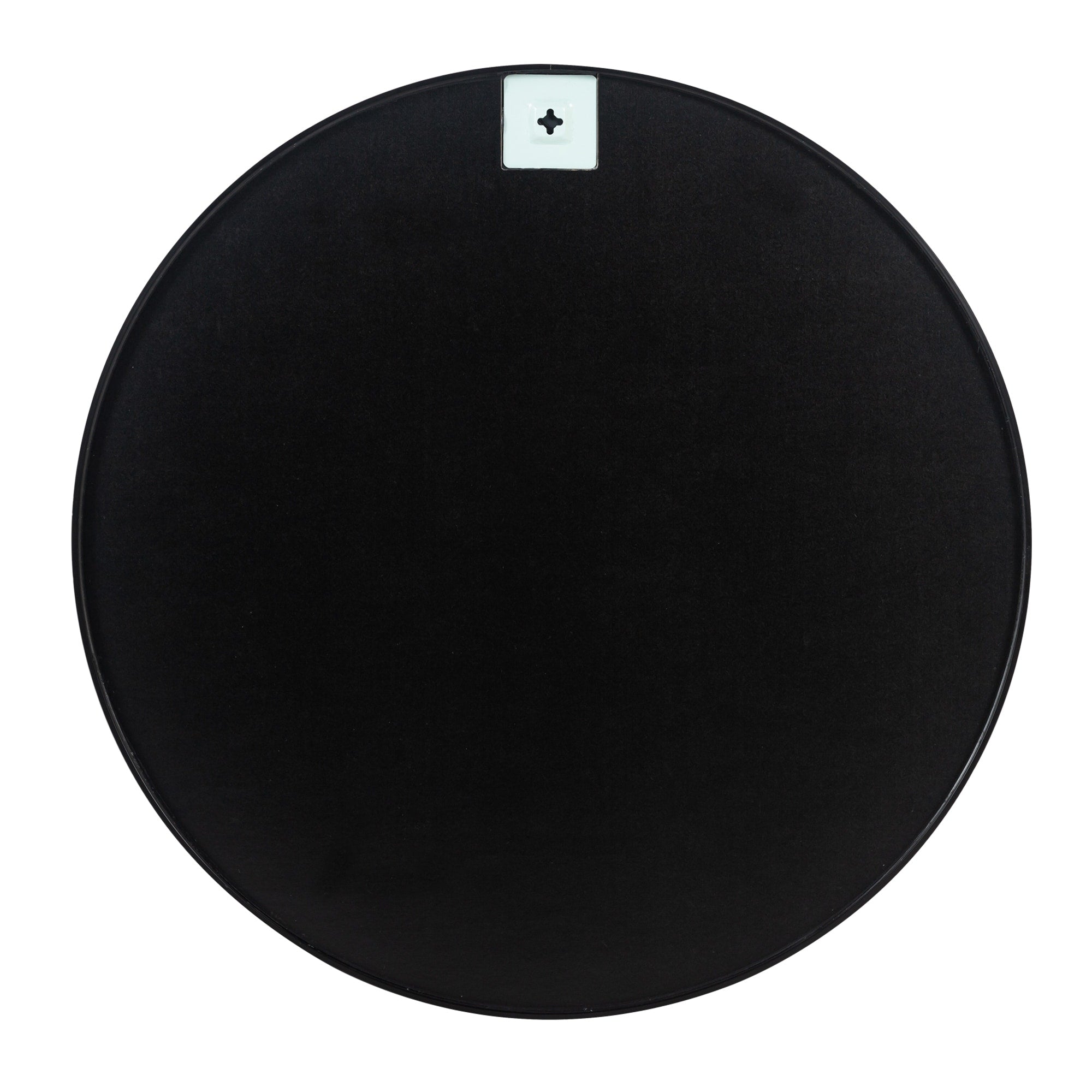 Modern Deep Frame Wall-Mounted Vanity Round Mirror