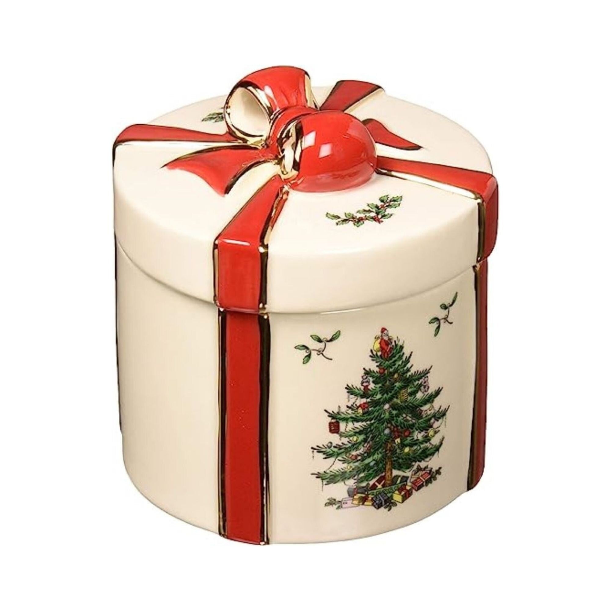 Spode Christmas Tree 2 Piece Gift Box - 4