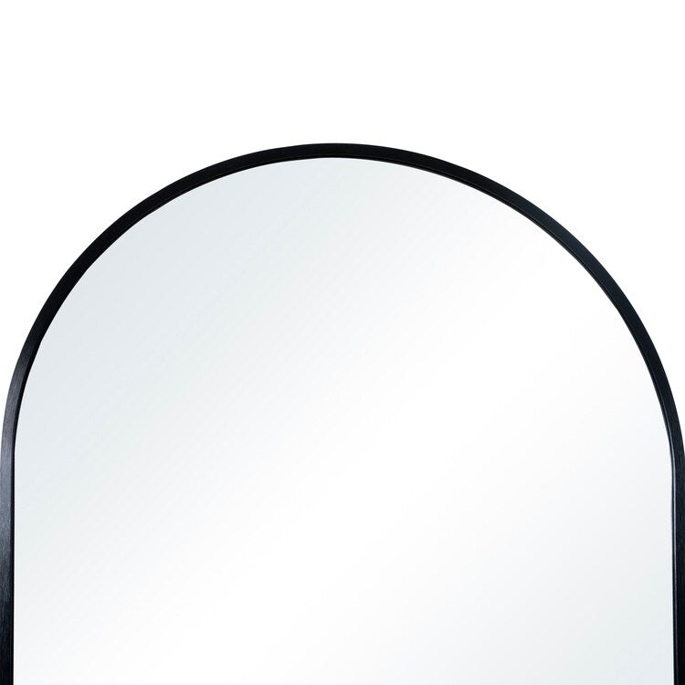 Mabel Arched Aluminum Mirror Full Length Mirror Free Standing Leaning/ Mirror Aluminum Frame for Modern Living 71x 31