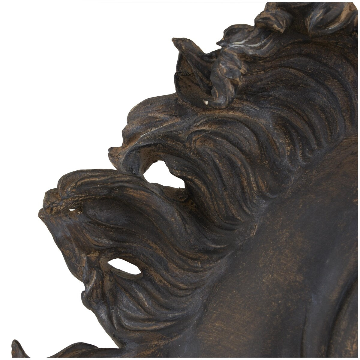 Polystone Horse Decorative Sculpture - Brown - Roche River Decor