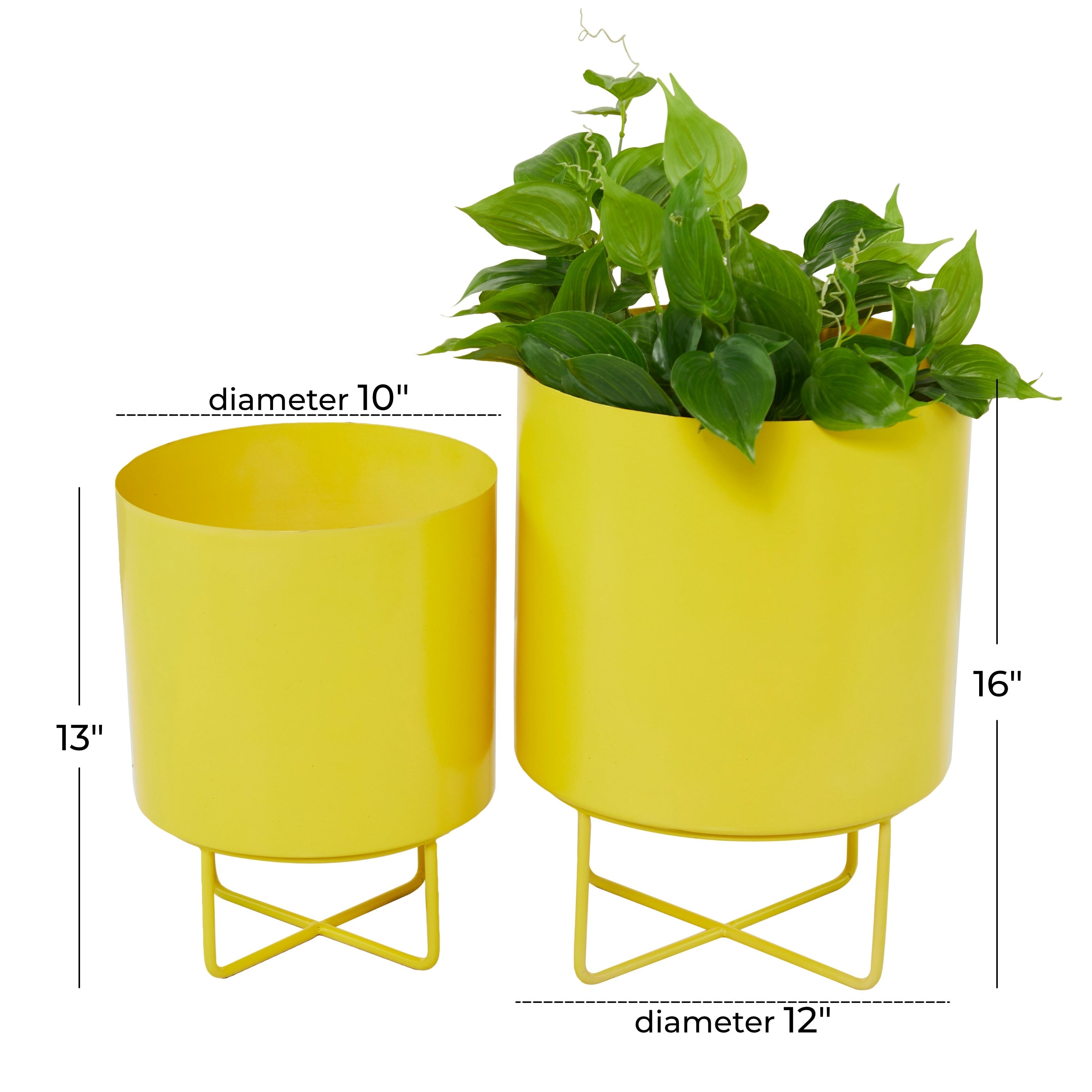 The Novogratz Metal Planter