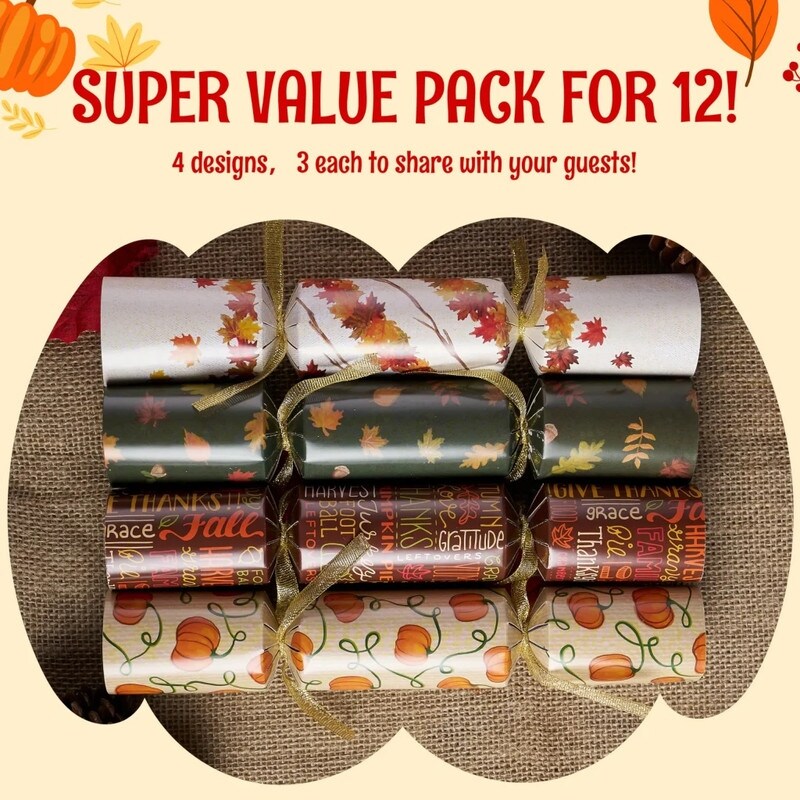 Joyin Thanksgiving Party Favor Set: 12 Pieces