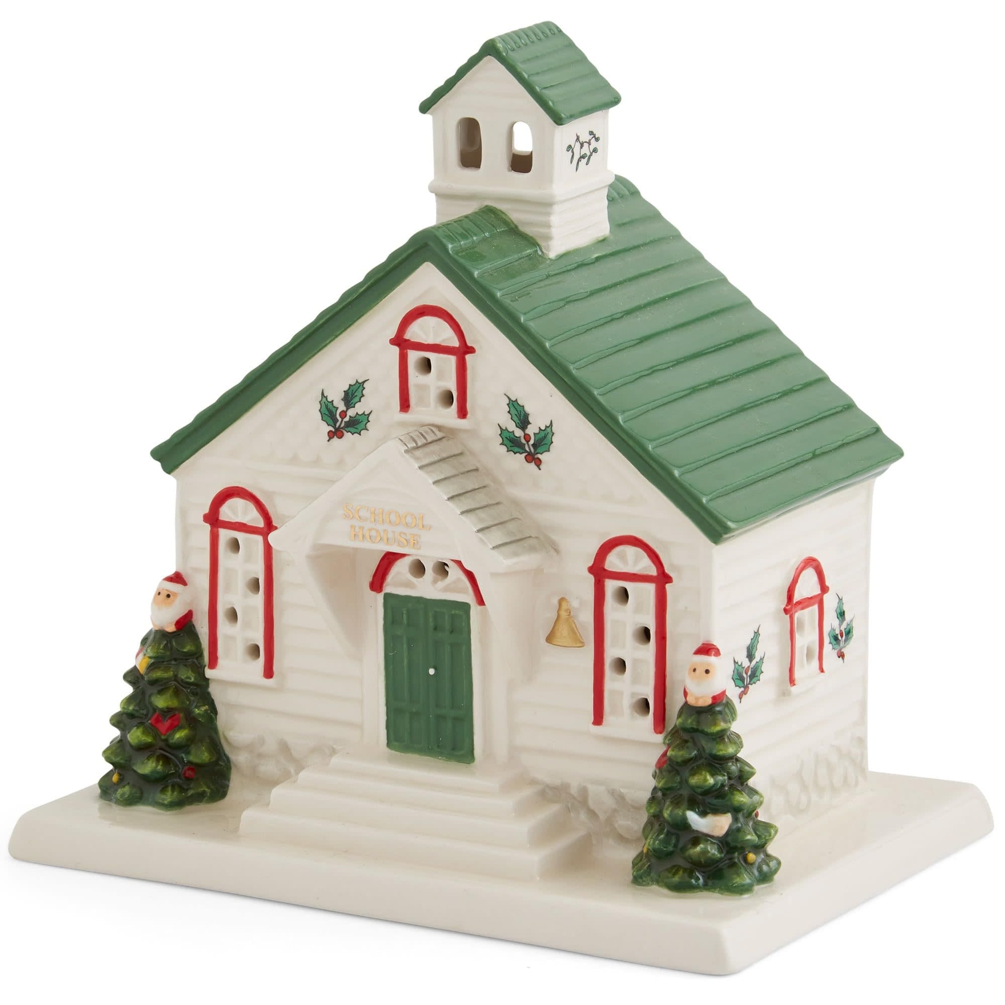 Spode Christmas Tree Village School House - 5 L X 5.5 H