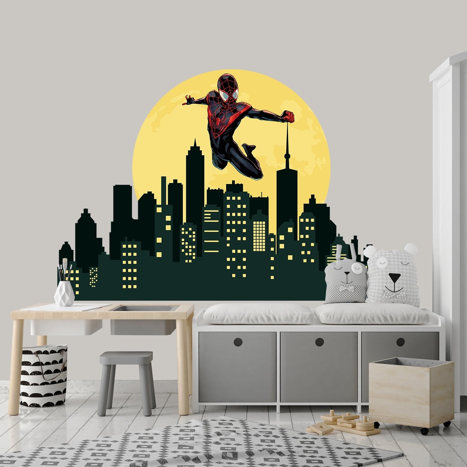 Miles Morales Wall Decal Boys Room Decor.