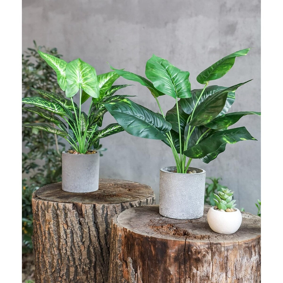 2pcs 16 Fake Plants Artificial Plants - 2 pack