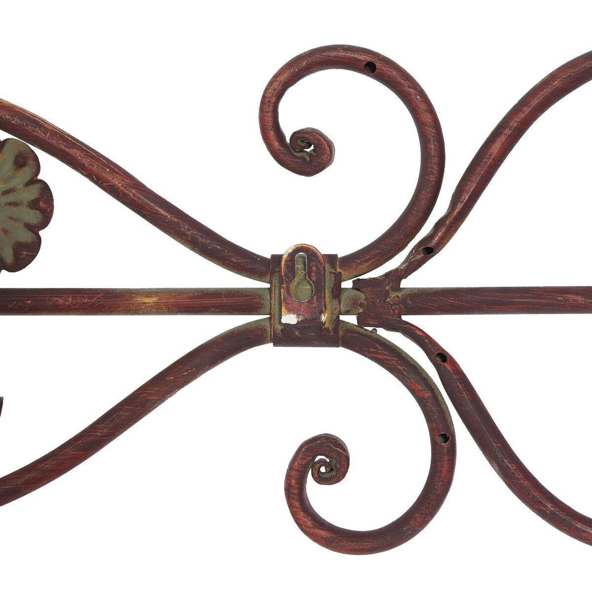 Metal Scroll Home Wall Decor - Brown - Roche River Decor