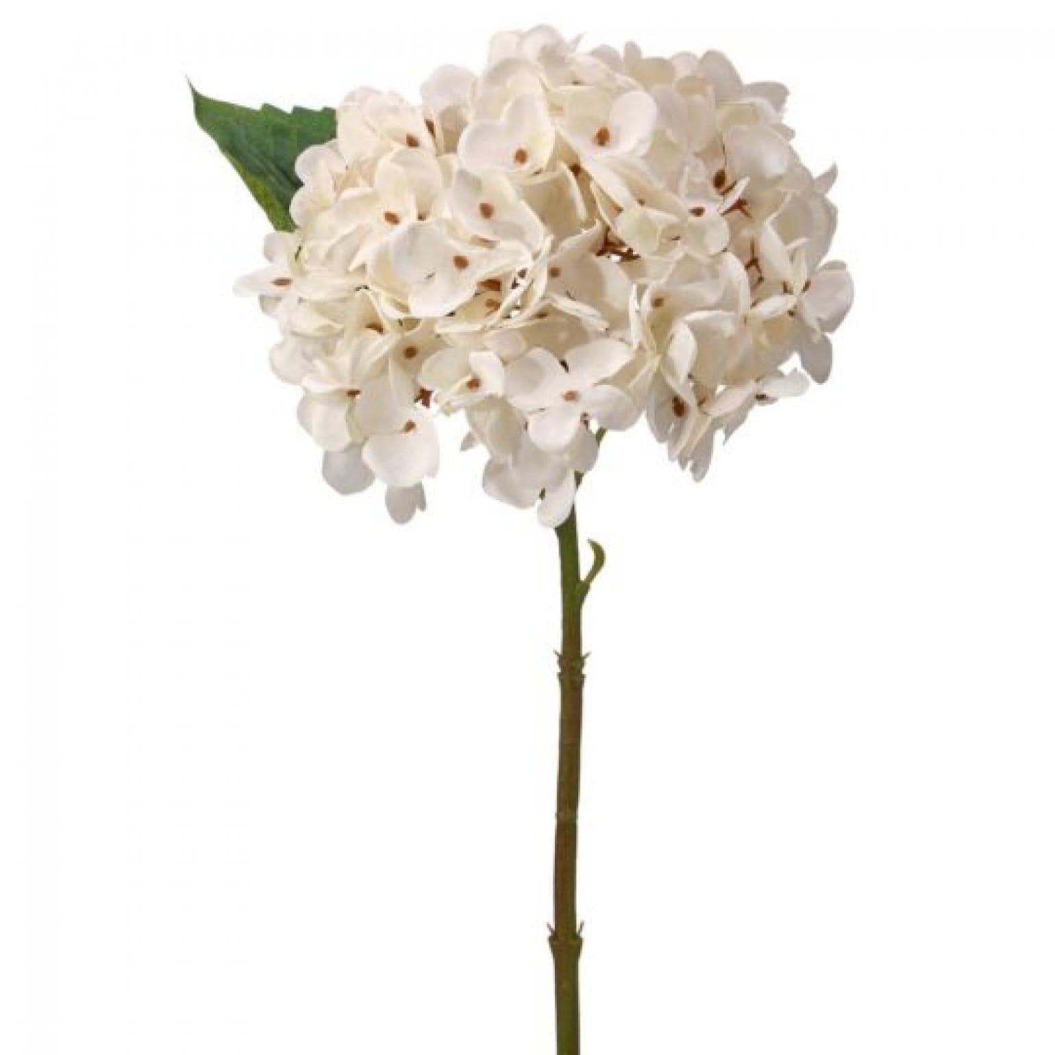 Cream Dried Look Hydrangea Pick Artificial Flower