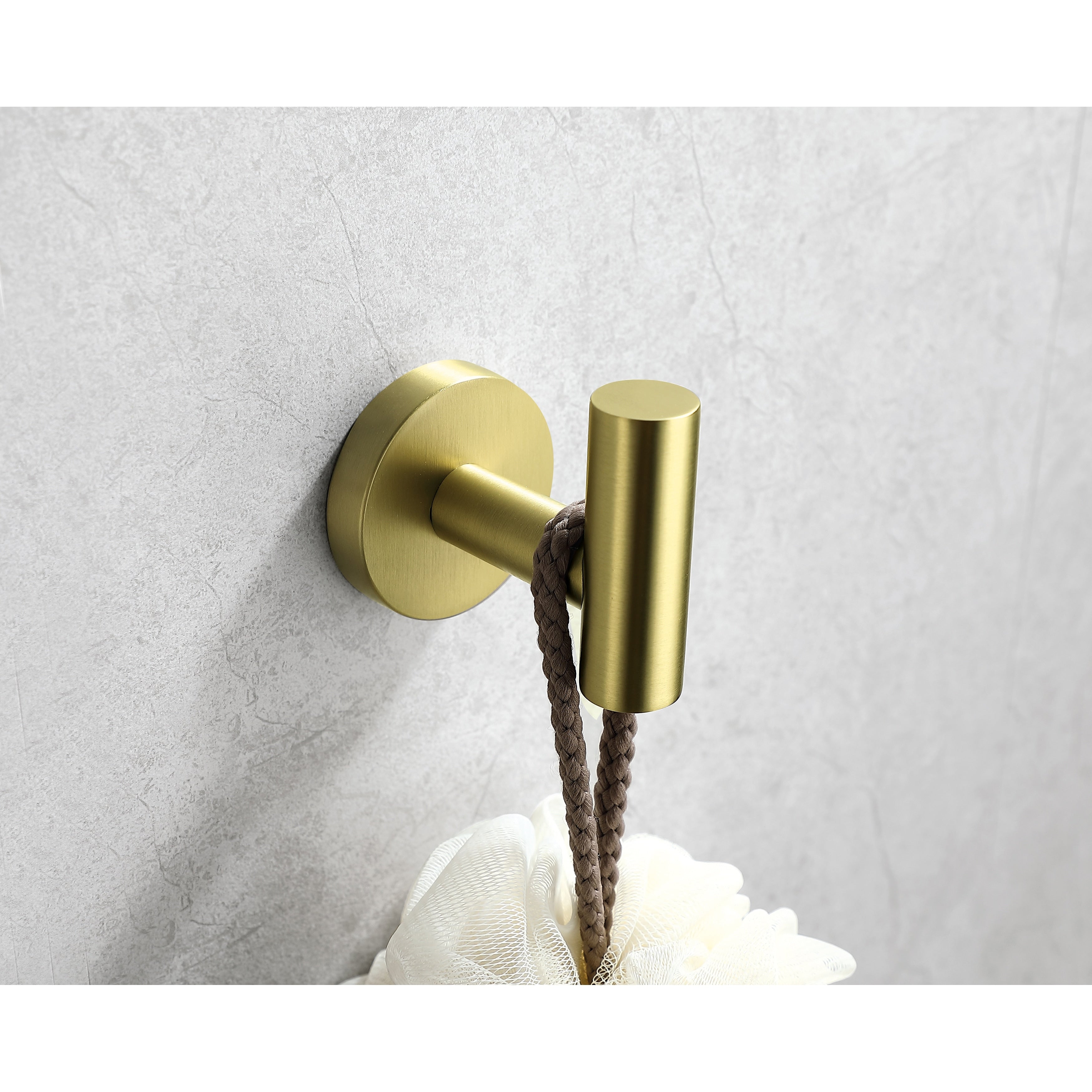 Bathroom Robe Hook Round Towel Hook in 304 Stainless Steel