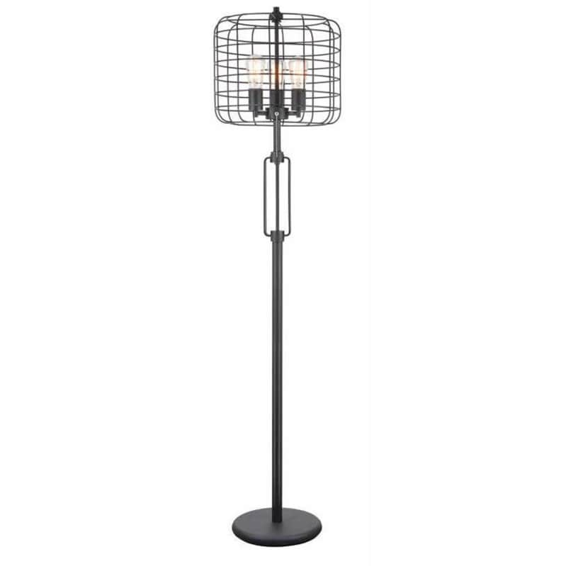 ACME Manus Floor Lamp in Black