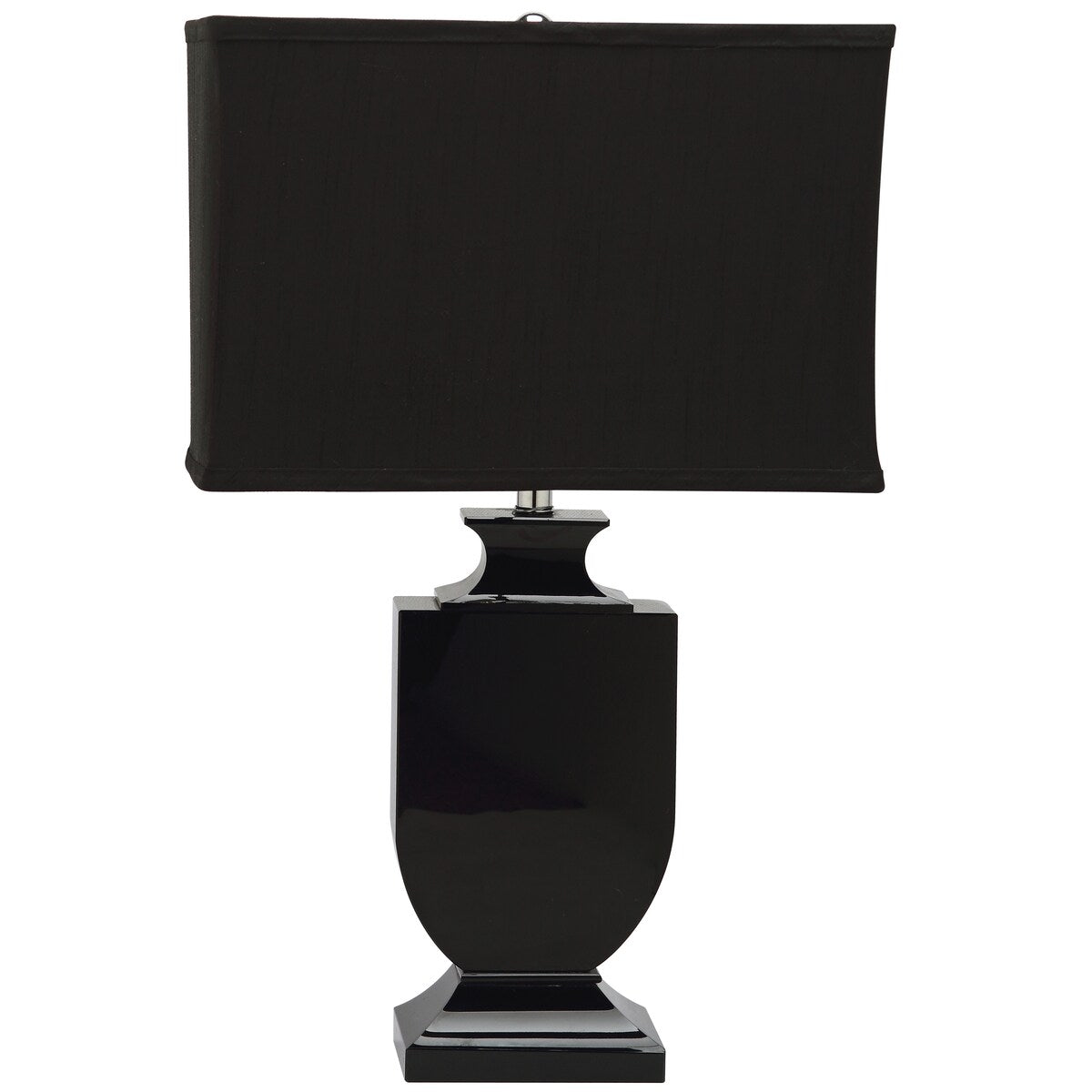 SAFAVIEH Lighting Inger 24-inch Black Crystal Urn Table Lamp - 14x7x23.5 - 14Wx7Dx24H