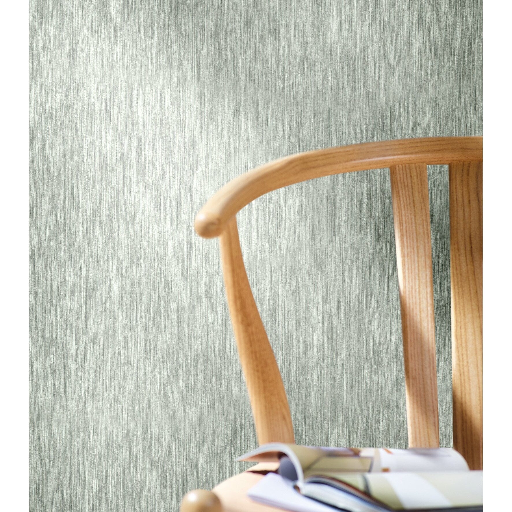 Galerie Wallcoverings Energy Collection Plain Stria Effect Matte Wallpaper Roll