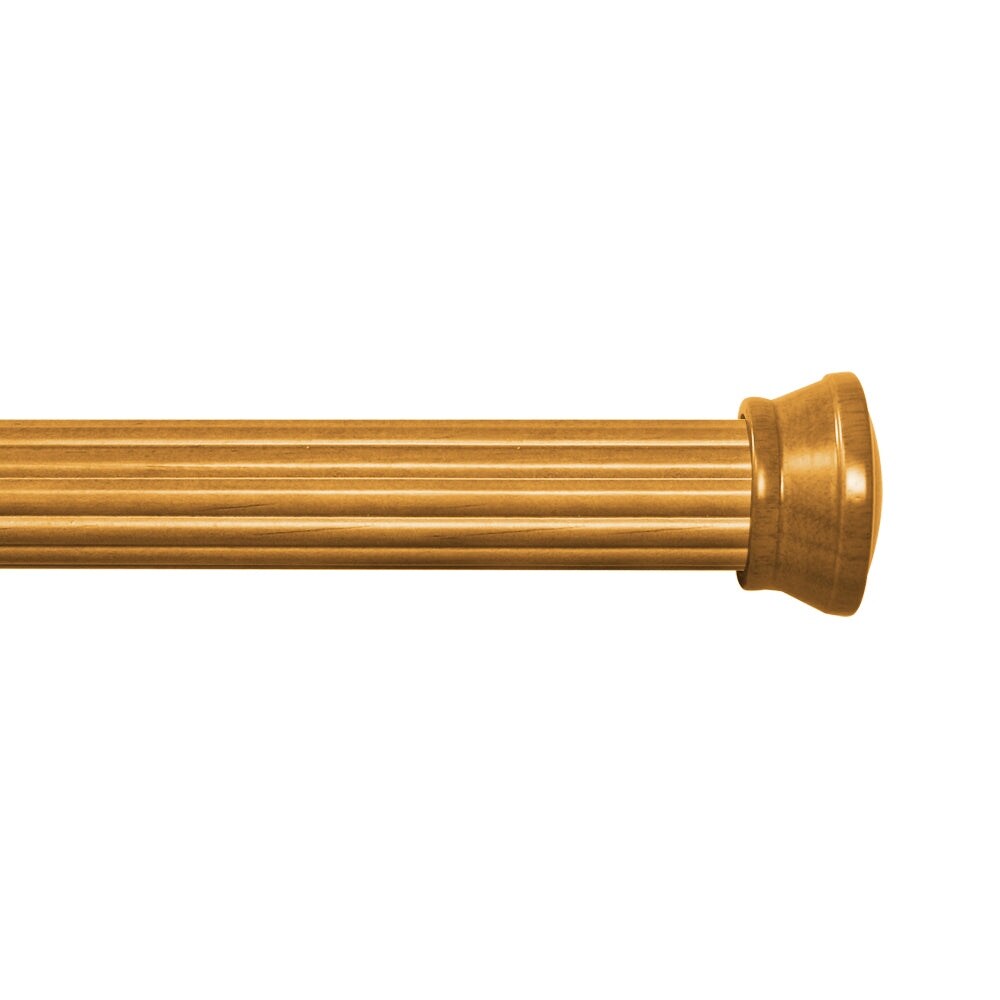 Mix & Match Wood Finials for Wood Curtain Rod (2-Pack)