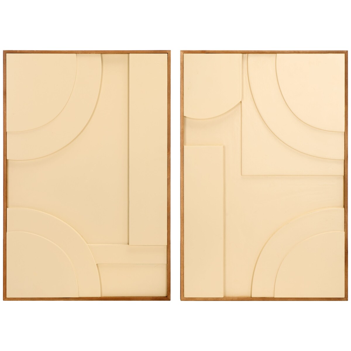 SAFAVIEH Home Modern Geometry 16 x 24-inch Wall Art [SET of 2]