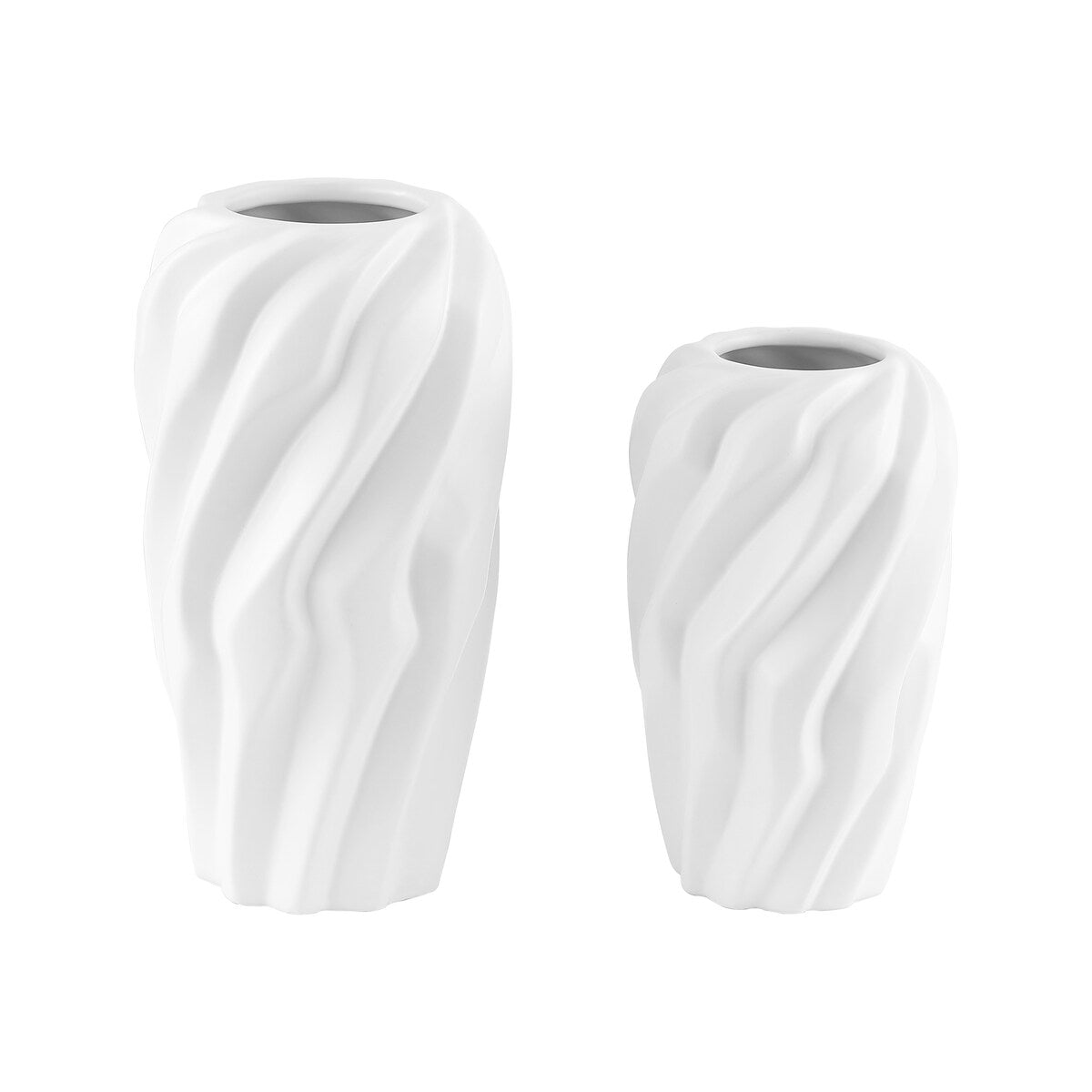 SAFAVIEH Home Verdad Ceramic Vase [SET of 2] - 5Wx5Dx10H