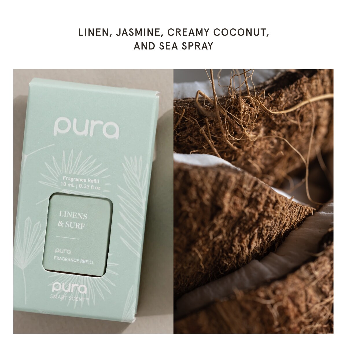 Pura Smart Fragrance Device V3 Starter Set (Lavender Fields and Linens & Surf)