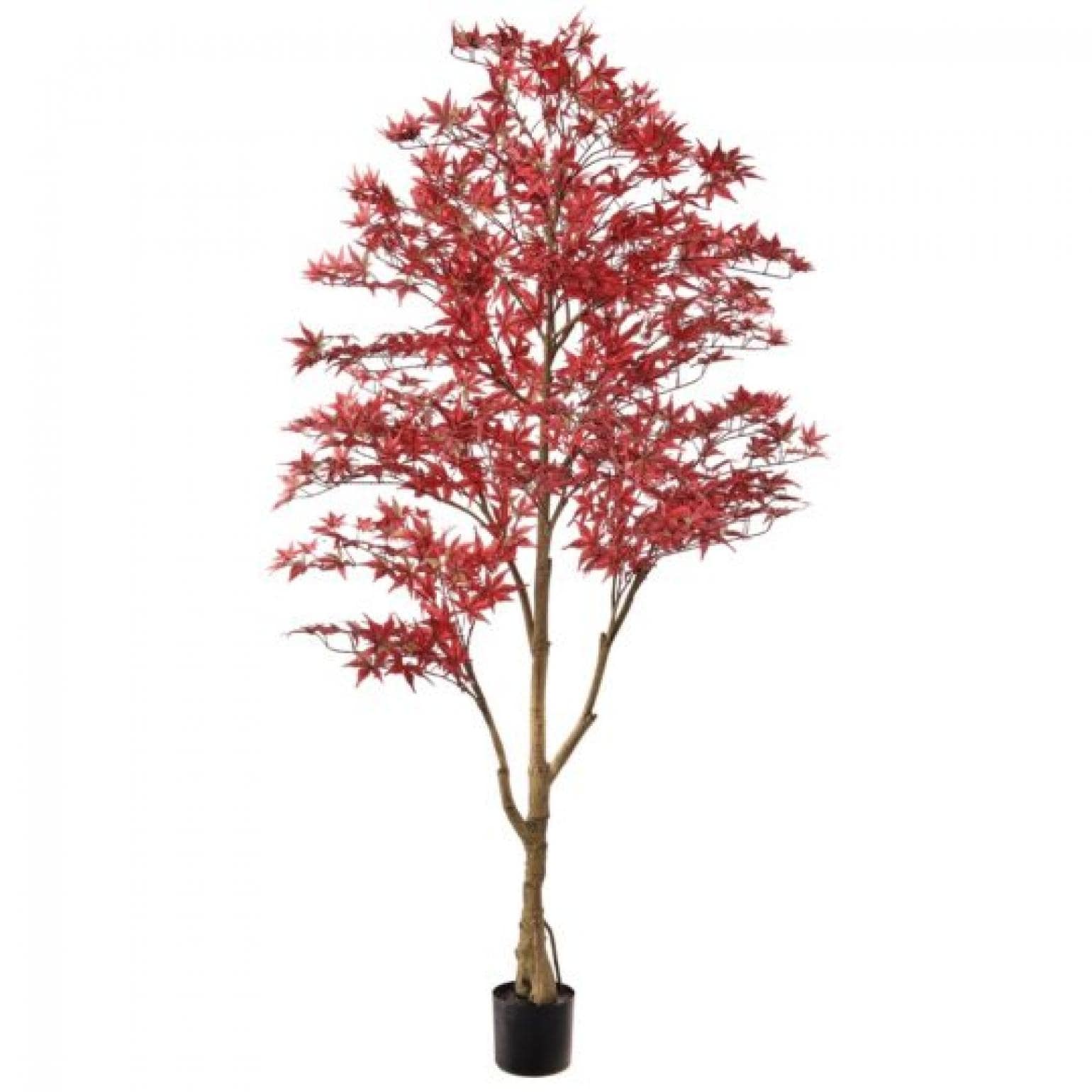 Red Potted Japanese Maple Tree Faux Plants And Trees