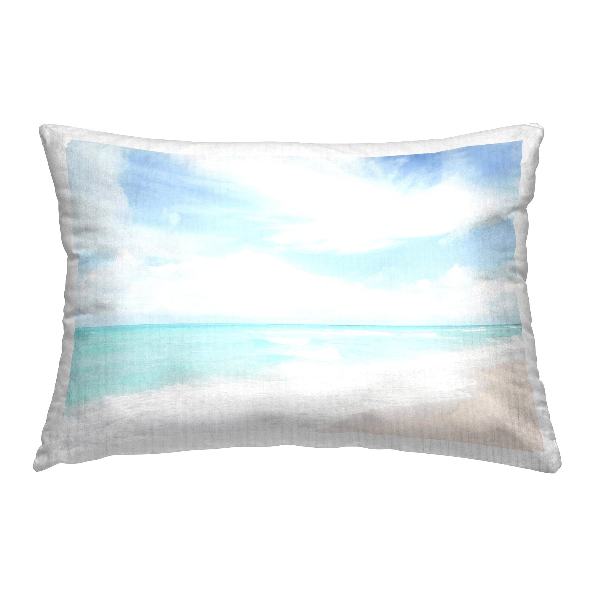 Stupell Subtle Beach Tide Decorative Printed Throw Pillow Design by Elena Chukhlebova