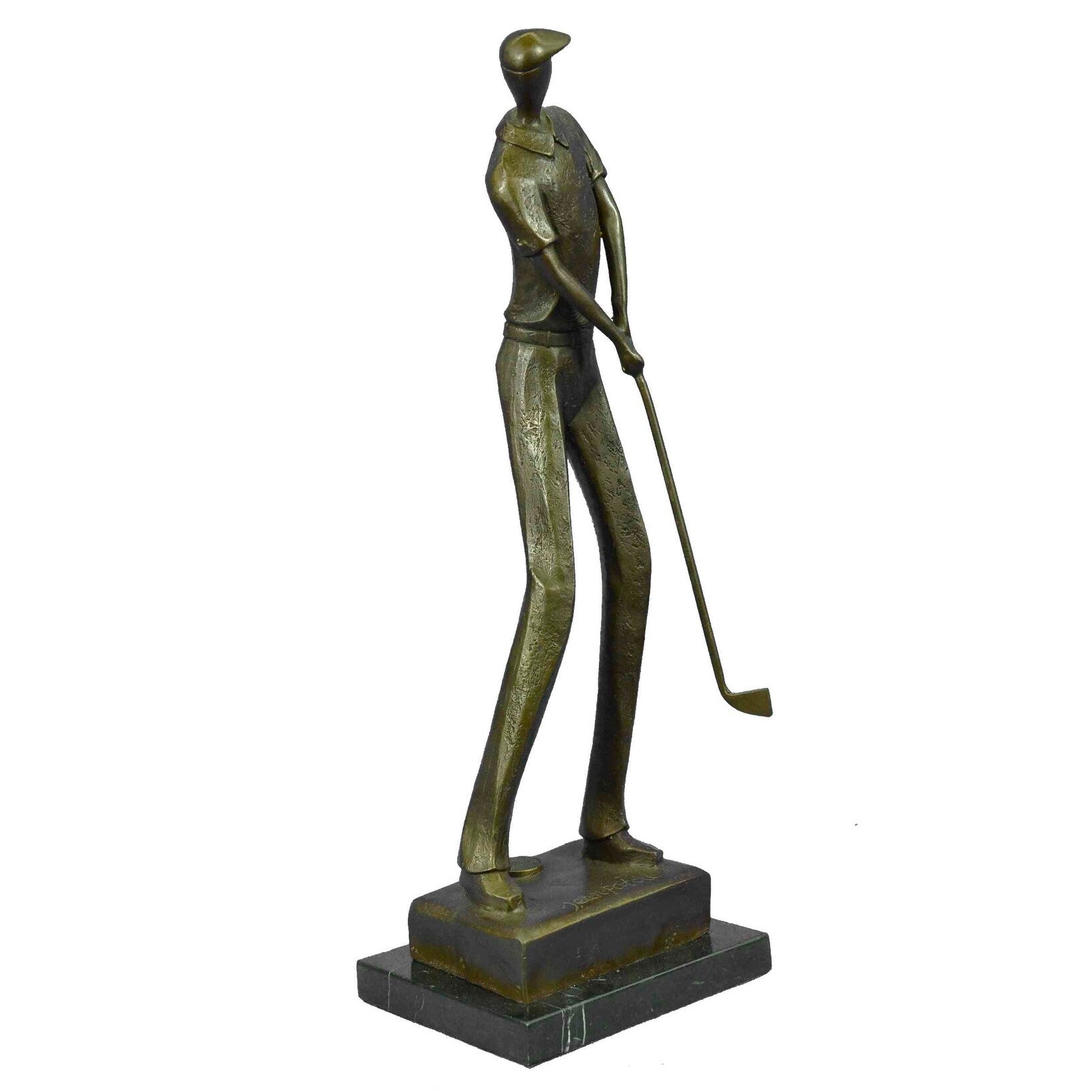 Clearance Sale Tall Golfer Trophy Gift House Decor Golfing Golf Statue