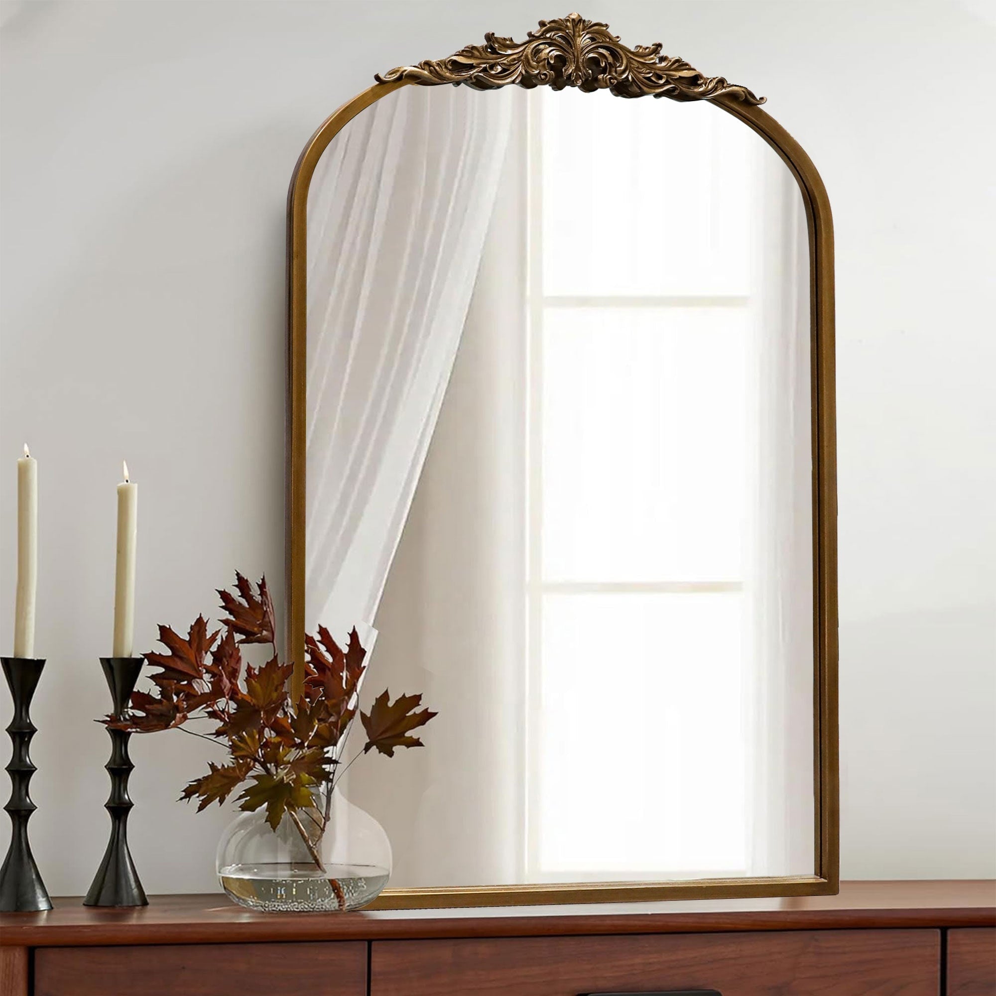 Ornate Vintage Mirror Baroque Gold Mirror