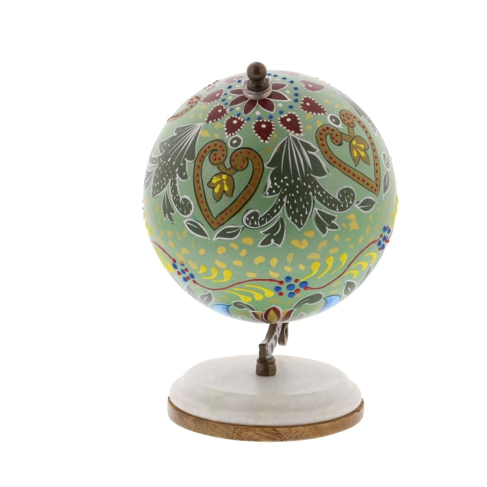 Multi Resin Traditional Globe 7 x 5 x 5