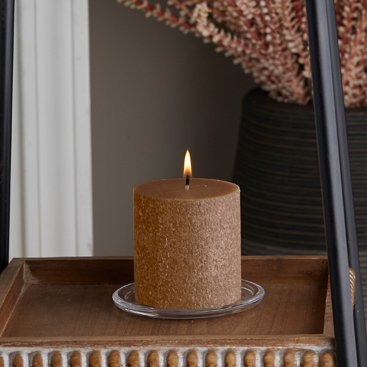 ROOT Unscented 3 In Timberline Pillar Candle 1 ea.