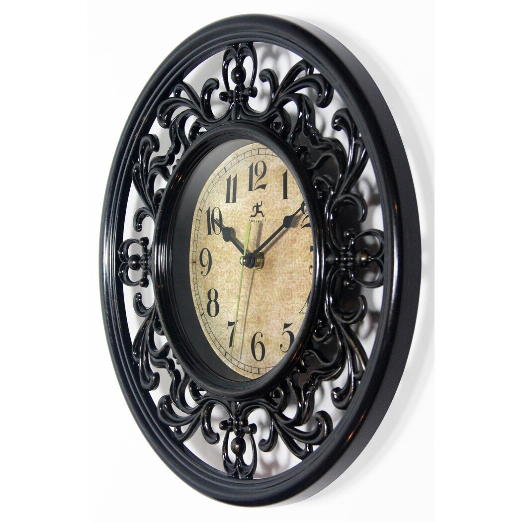 Copper Grove Kaffir 12-inch Round Clock - 12 x 2 x 12 - 12 x 2 x 12