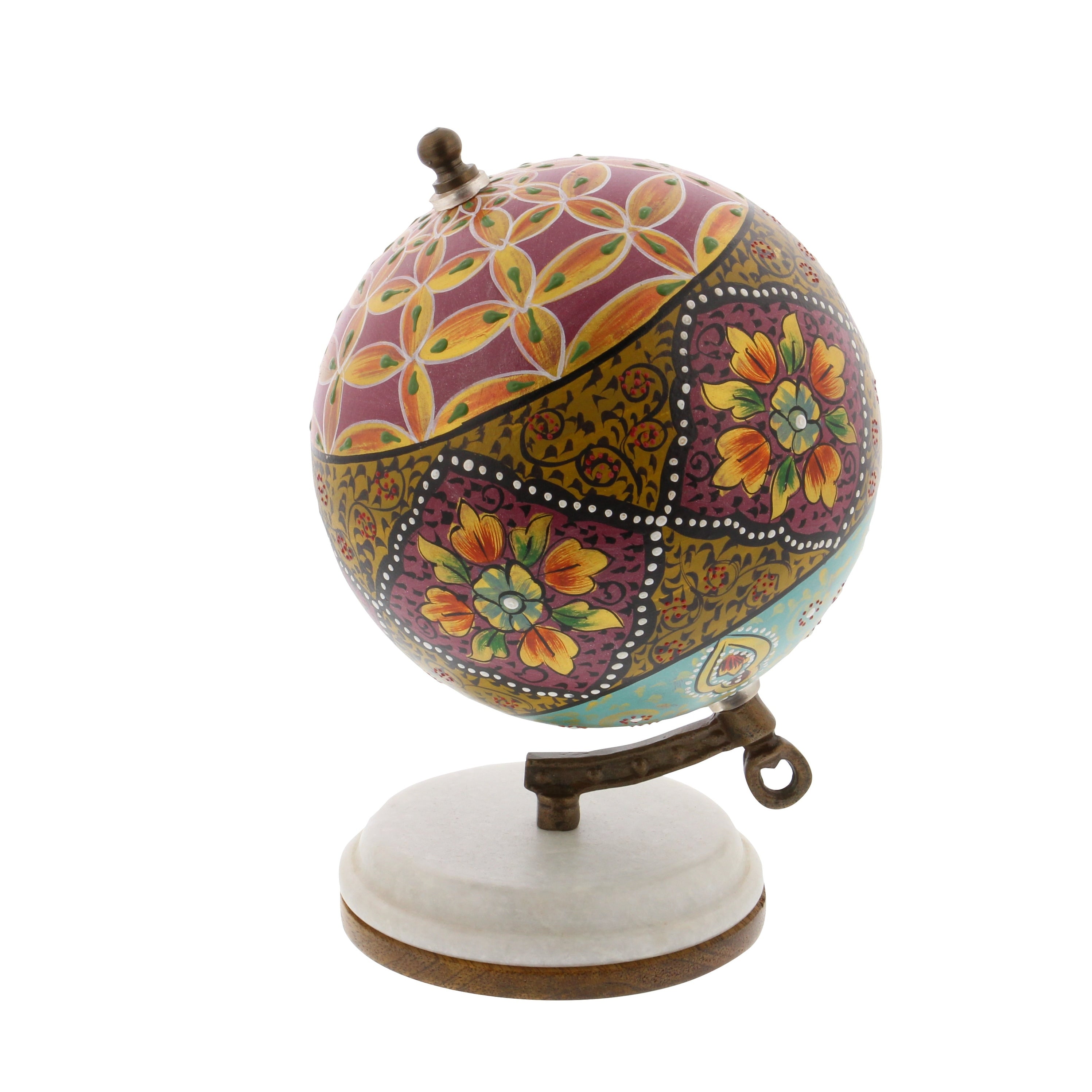 Multi Resin Traditional Globe 7 x 5 x 5