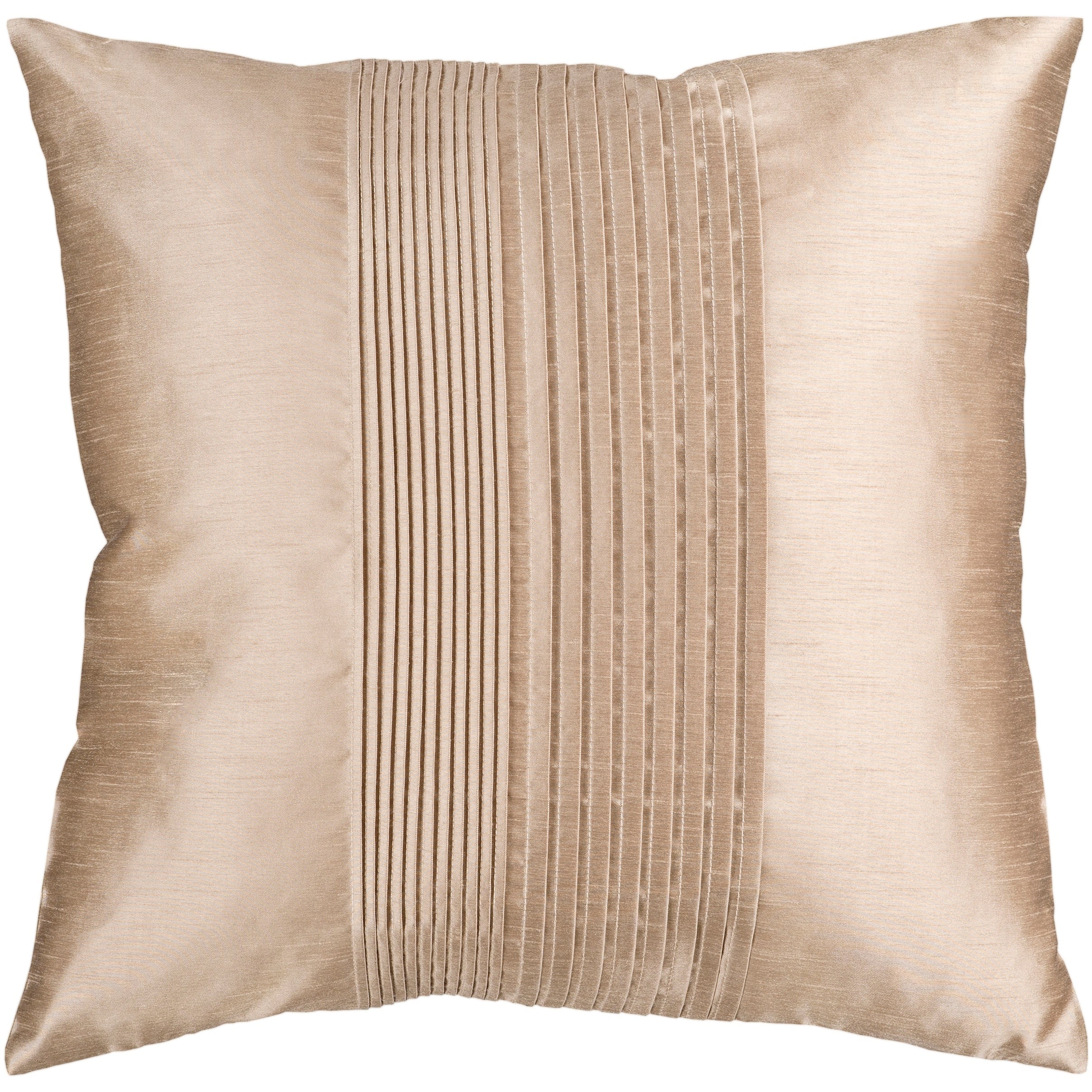 Livabliss Hind Pleated Square 22-inch Decorative Pillow