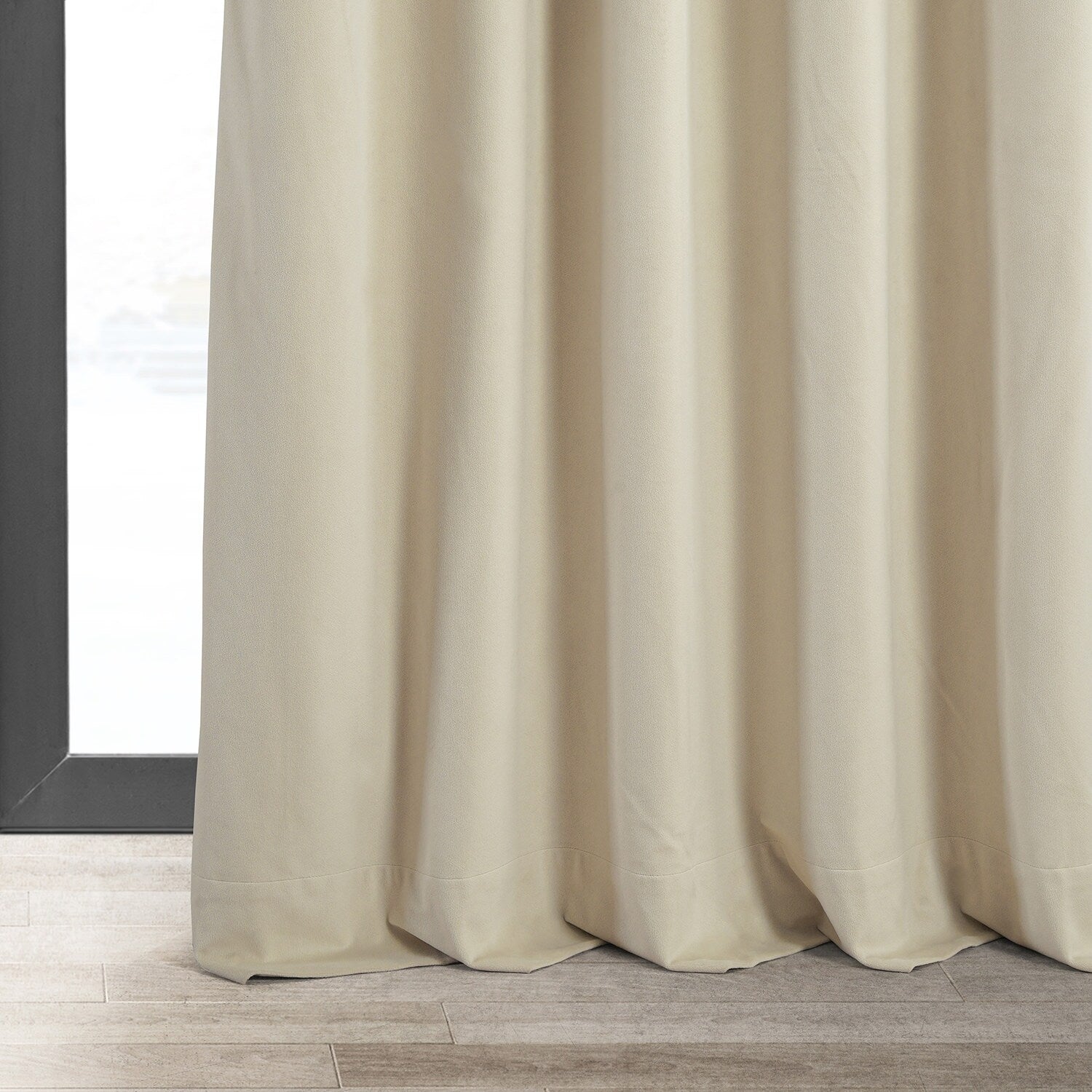 Exclusive Fabrics Signature Blackout Velvet Curtain (1 Panel)