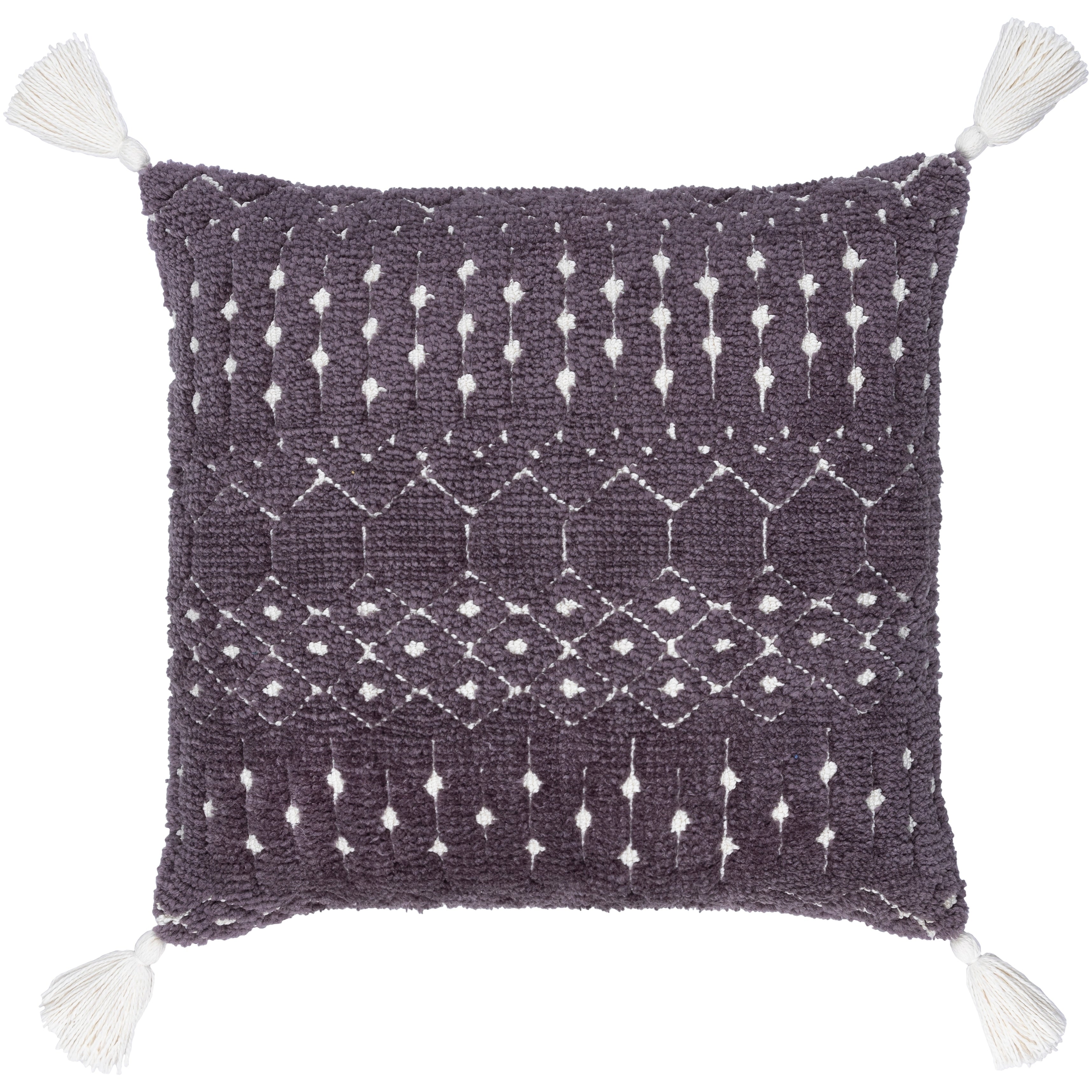 Artistic Weavers Almohado Soft Boho Throw Pillow with Tassels